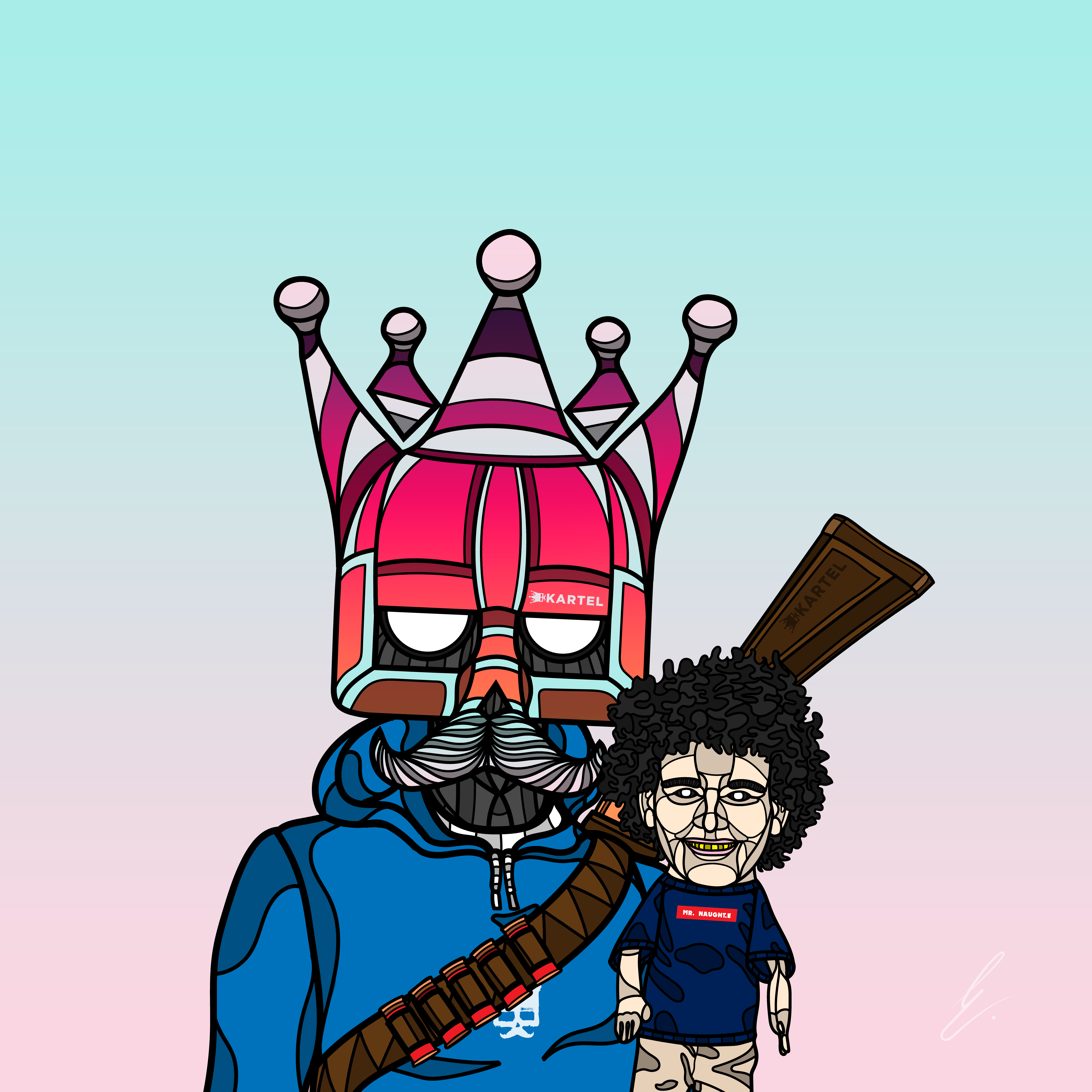 B-KARTEL: SQUADDIES #1845 NFT on Algorand