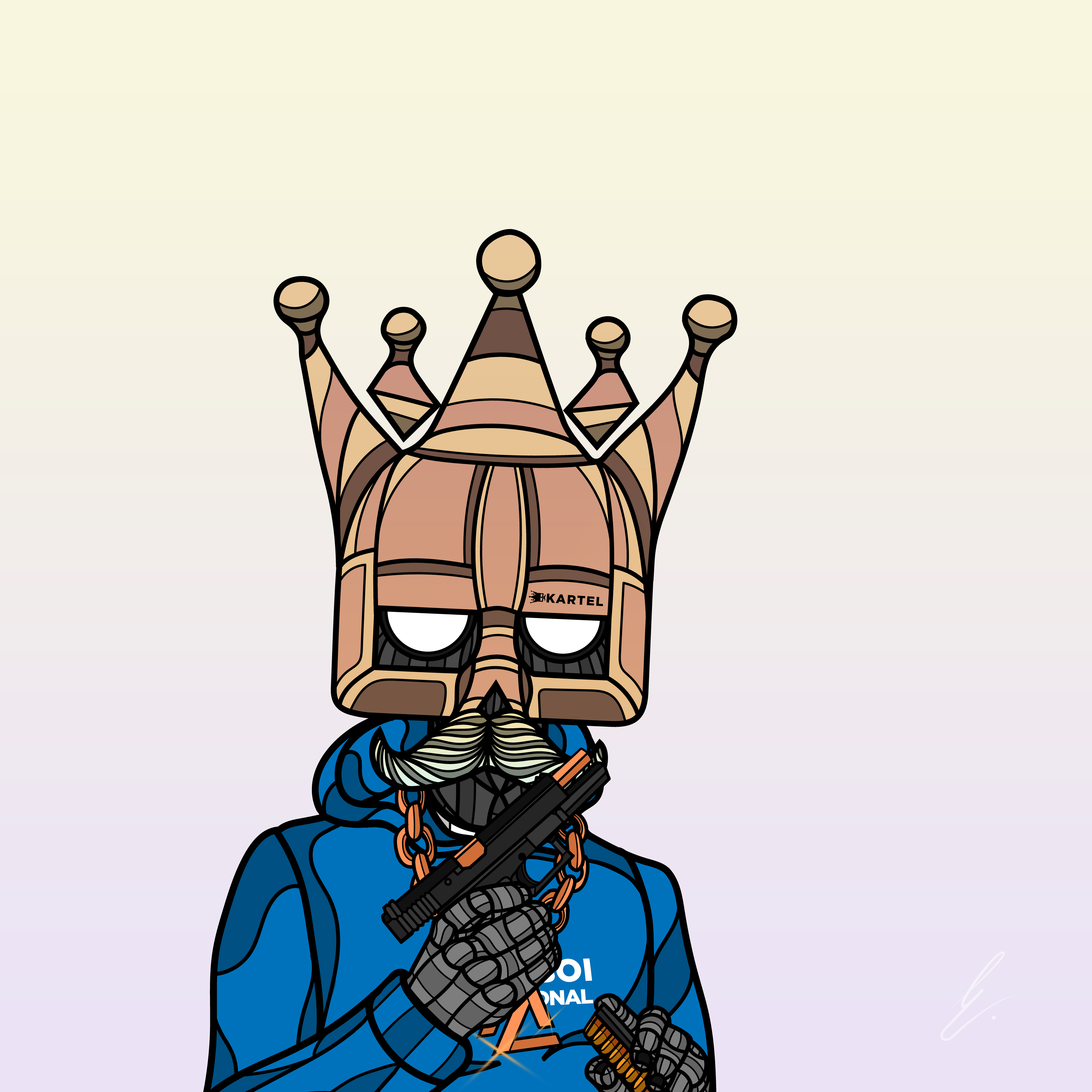 B-KARTEL: SQUADDIES #1846 NFT on Algorand