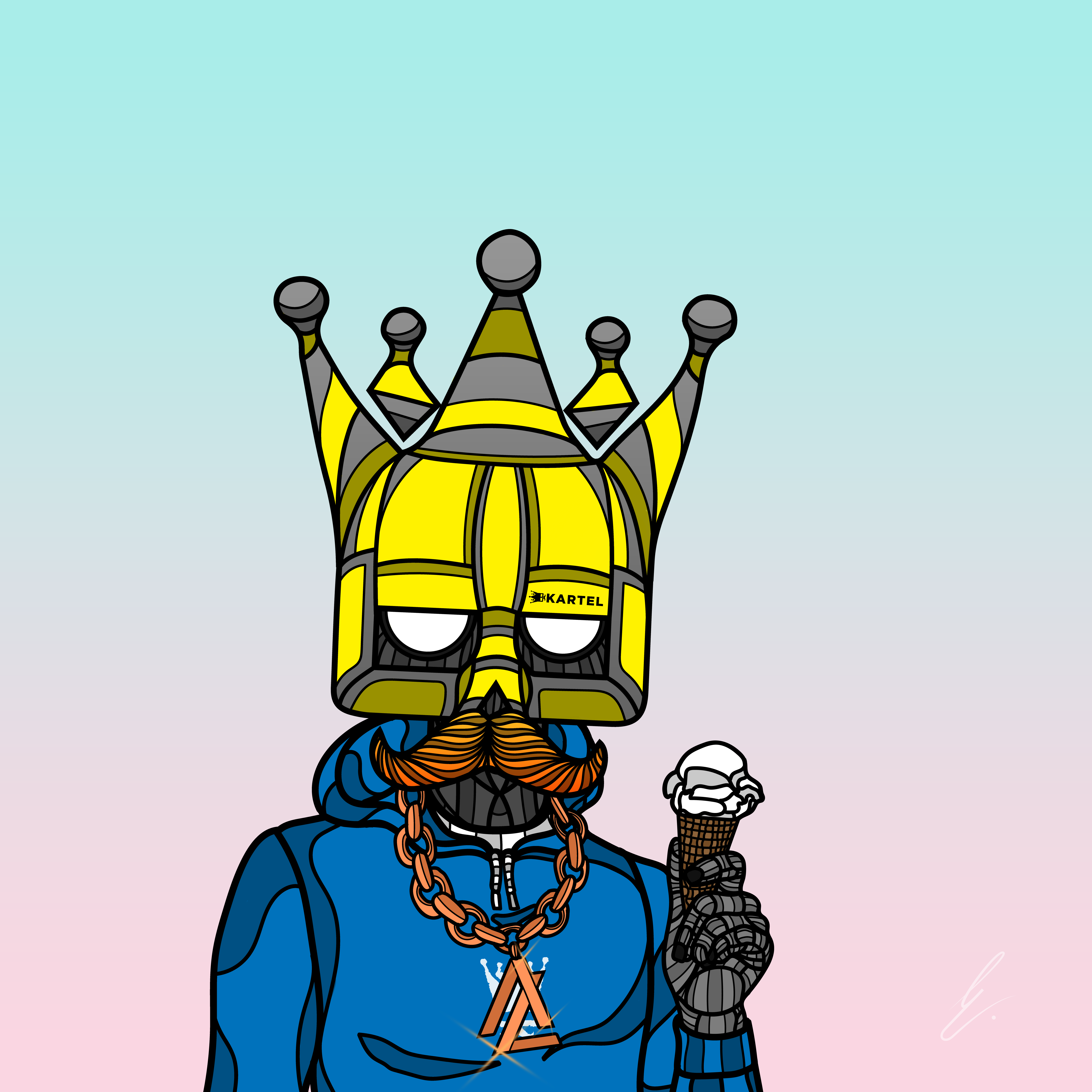 B-KARTEL: SQUADDIES #1848 NFT on Algorand