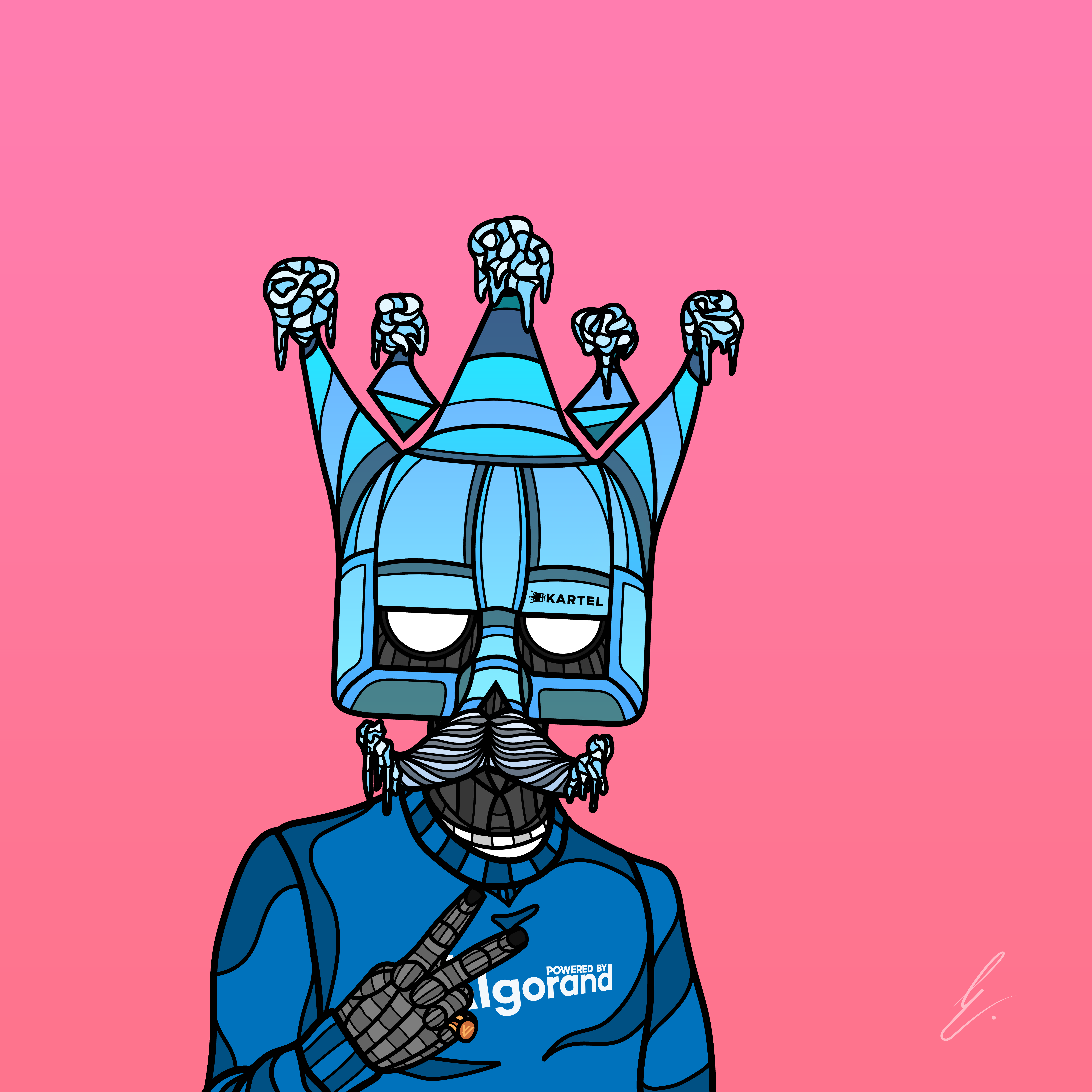 B-KARTEL: SQUADDIES #1850 NFT on Algorand