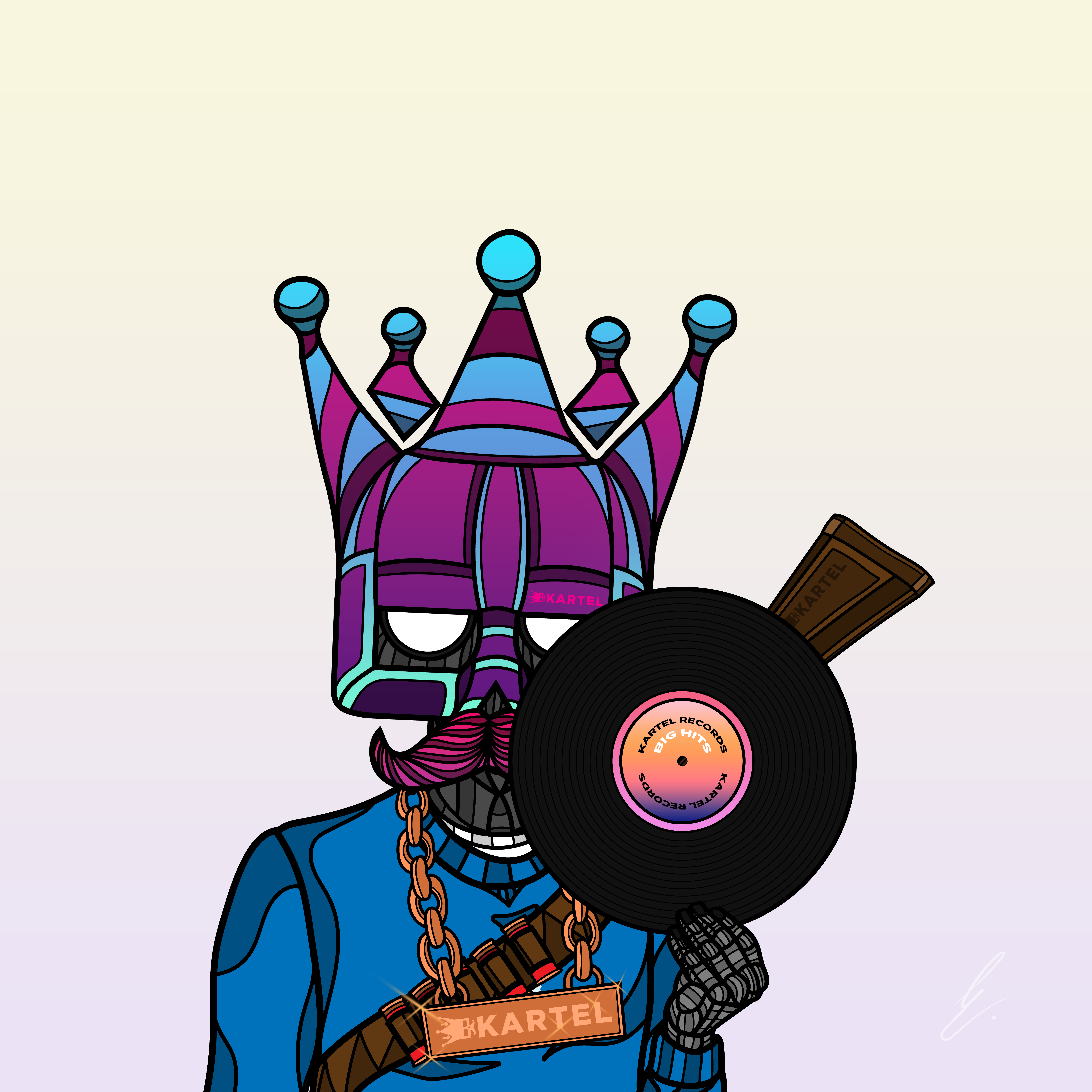 B-KARTEL: SQUADDIES #1853 NFT on Algorand