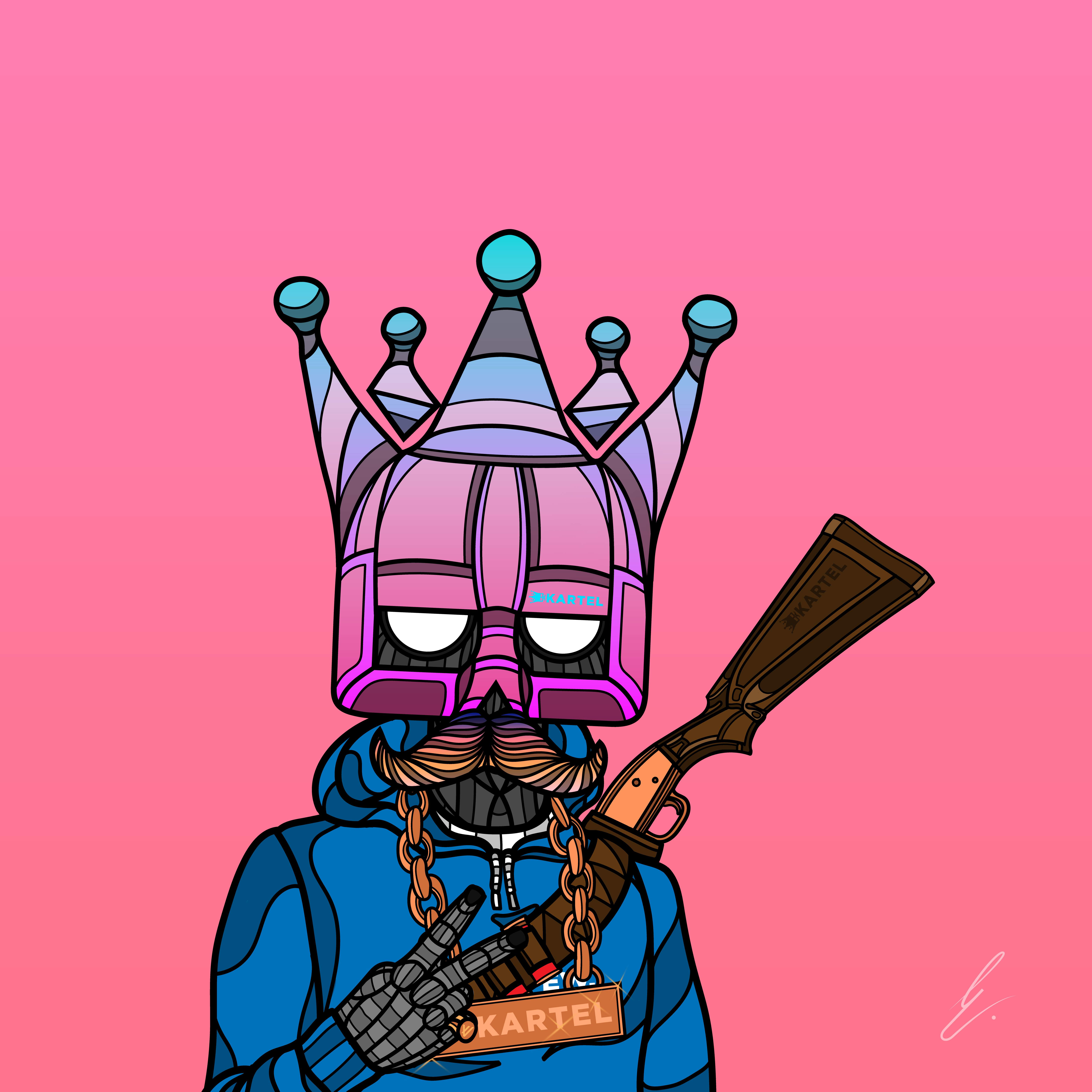 B-KARTEL: SQUADDIES #1895 NFT on Algorand