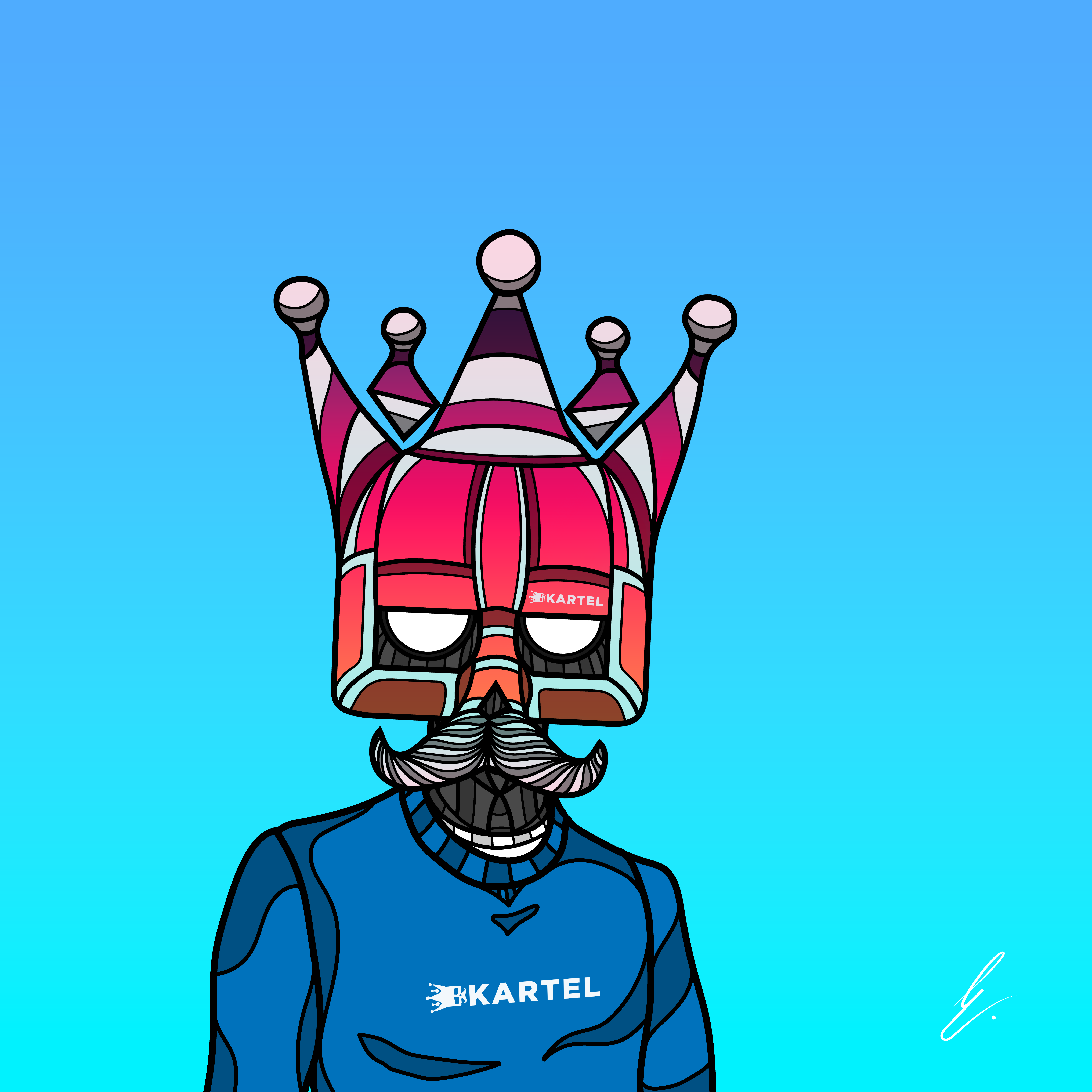 B-KARTEL: SQUADDIES #1898 NFT on Algorand