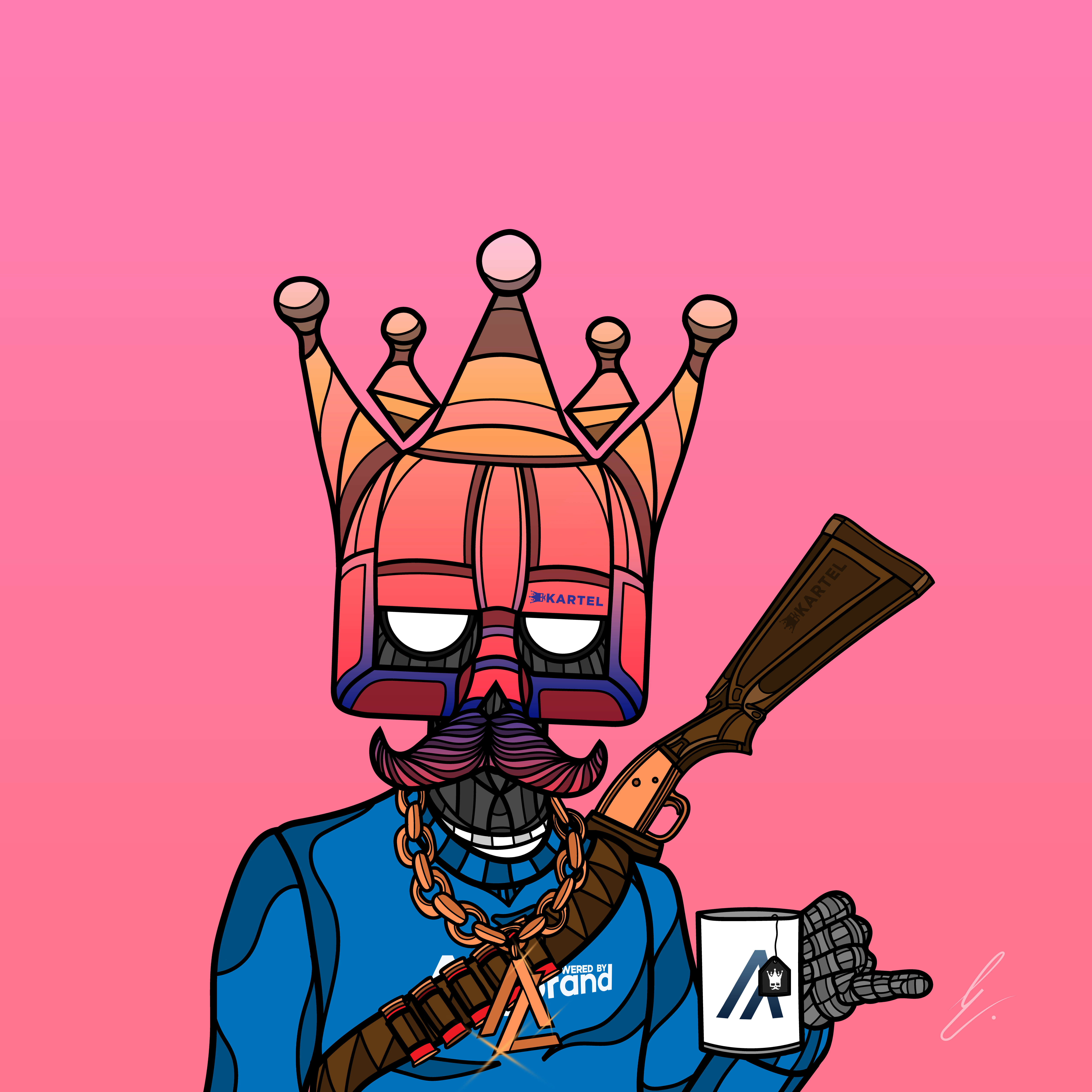 B-KARTEL: SQUADDIES #1907 NFT on Algorand