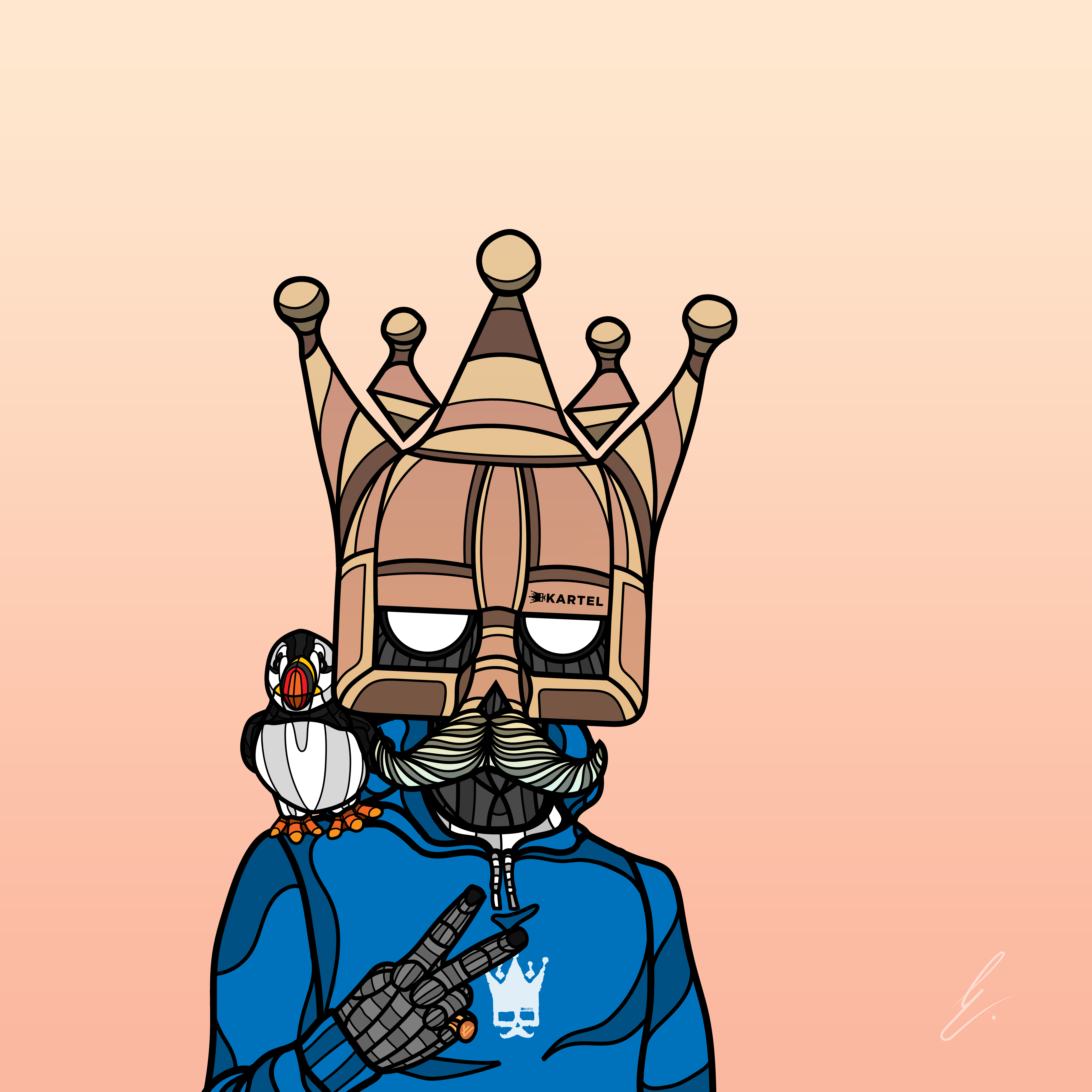 B-KARTEL: SQUADDIES #1911 NFT on Algorand