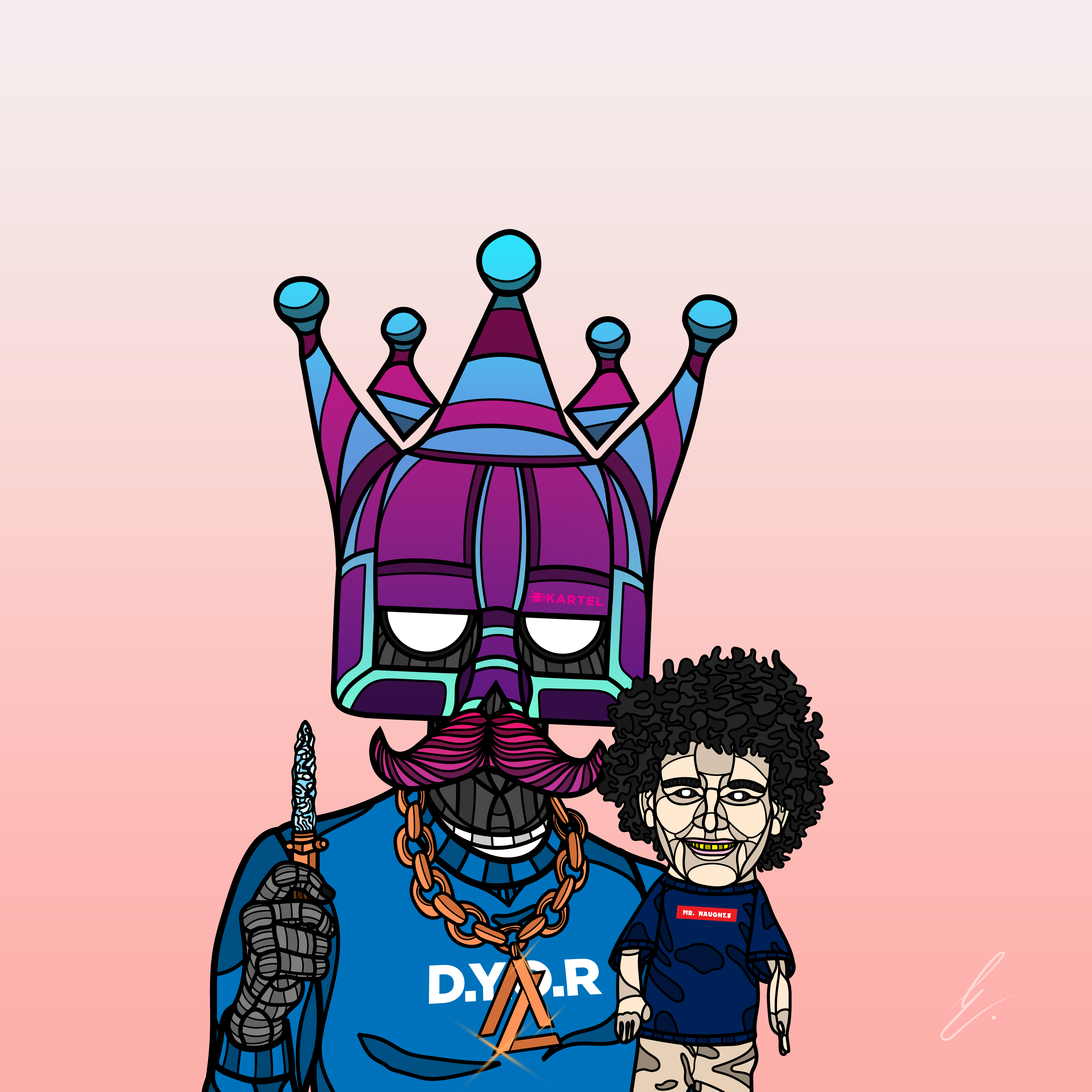 B-KARTEL: SQUADDIES #1912 NFT on Algorand