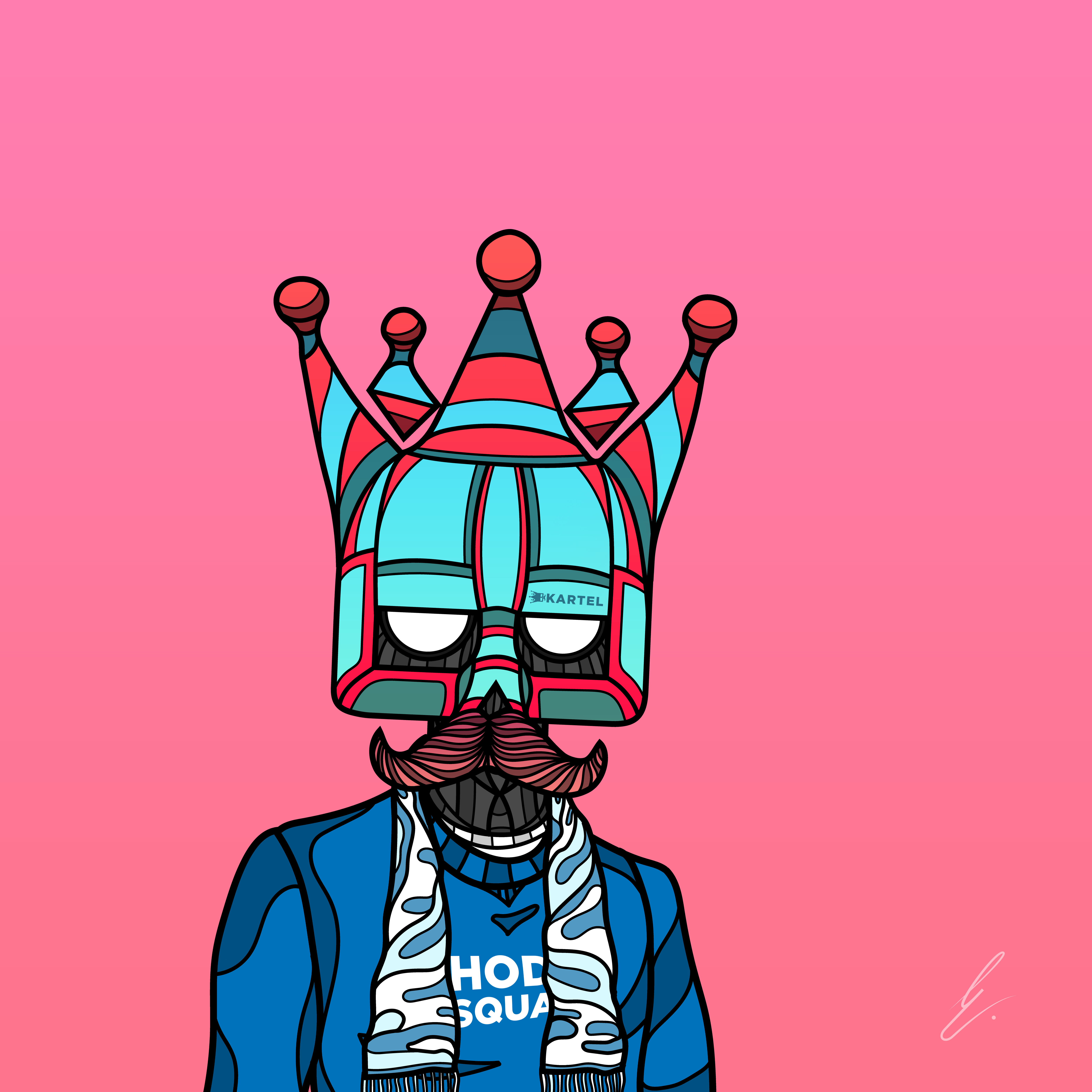 B-KARTEL: SQUADDIES #1919 NFT on Algorand