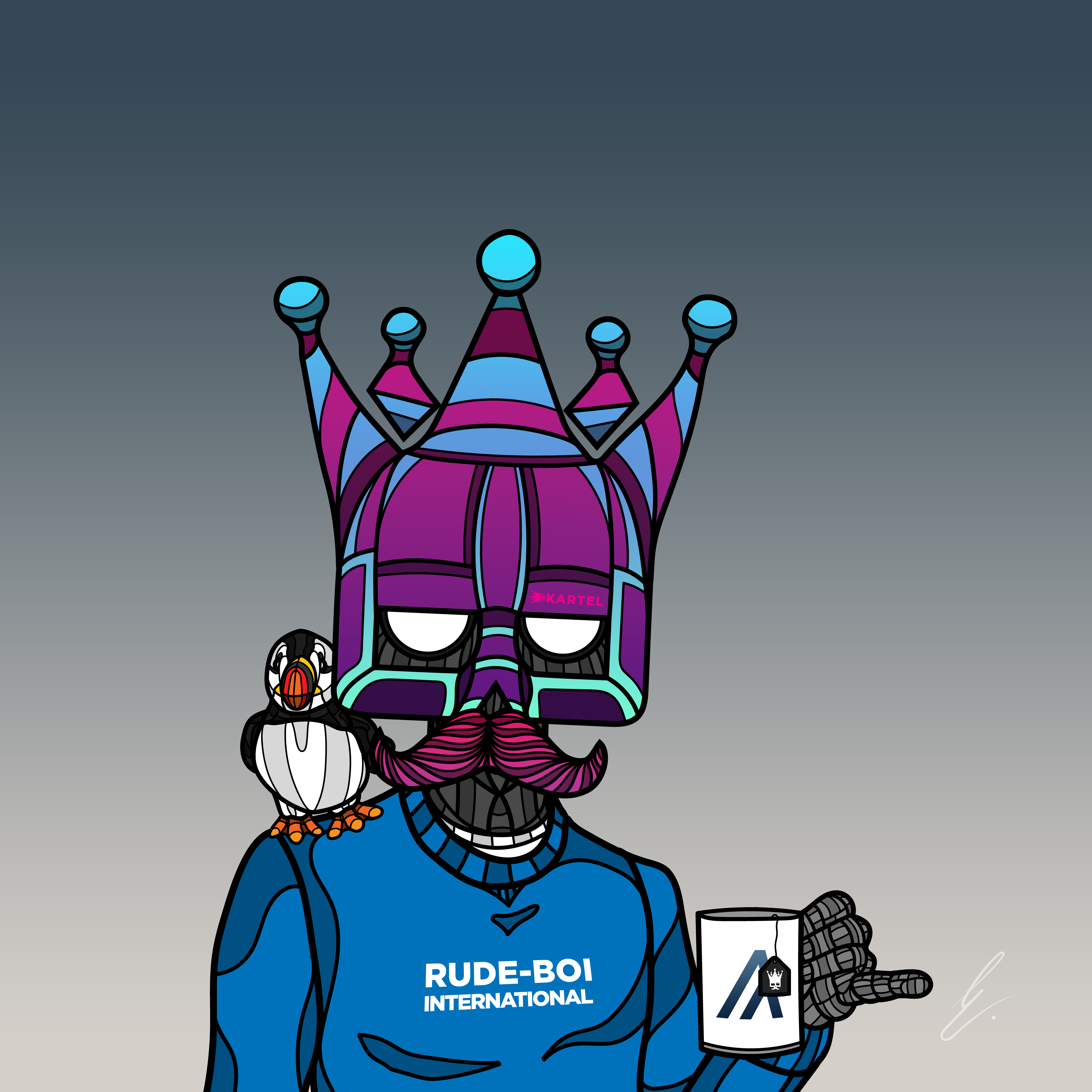 B-KARTEL: SQUADDIES #1926 NFT on Algorand