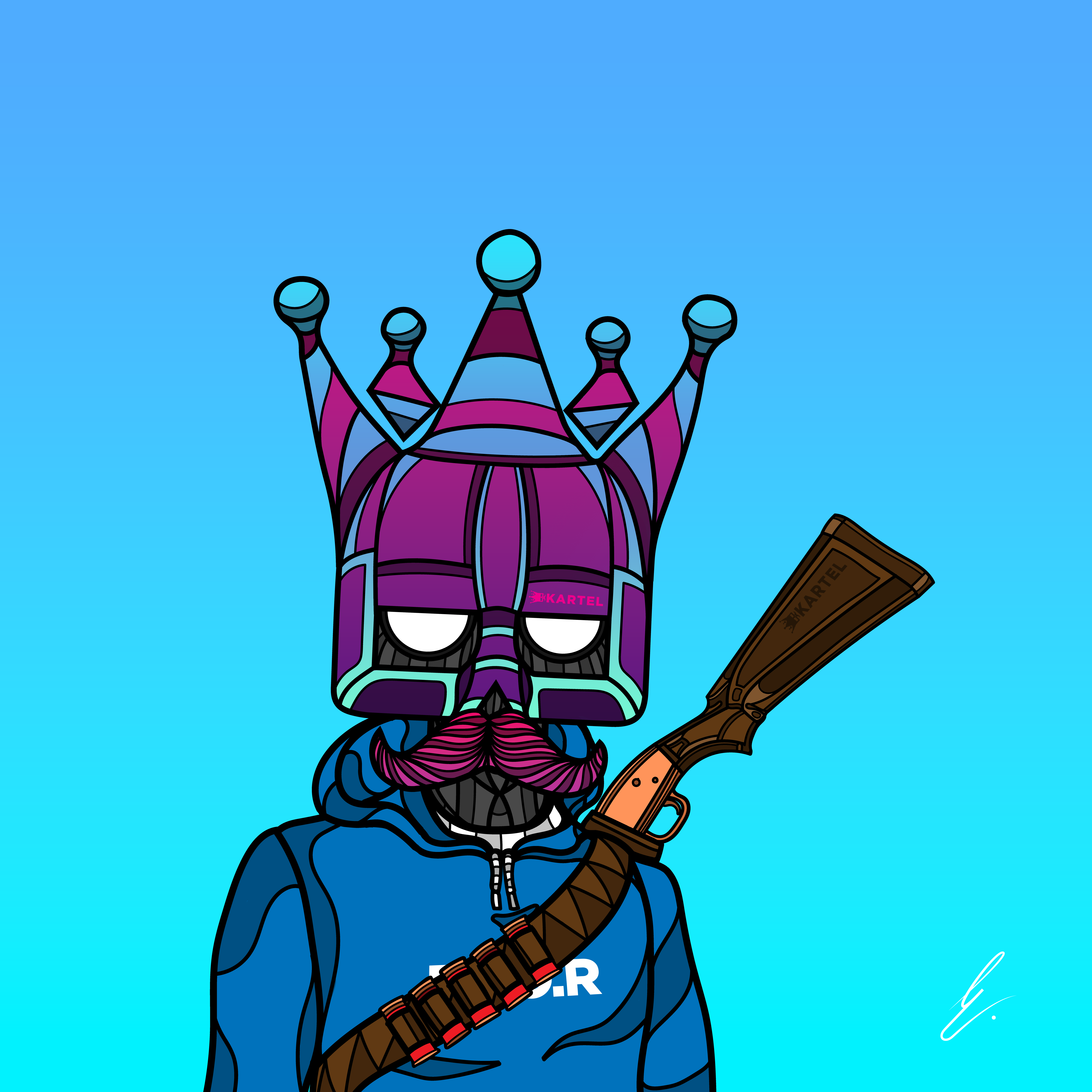 B-KARTEL: SQUADDIES #1946 NFT on Algorand