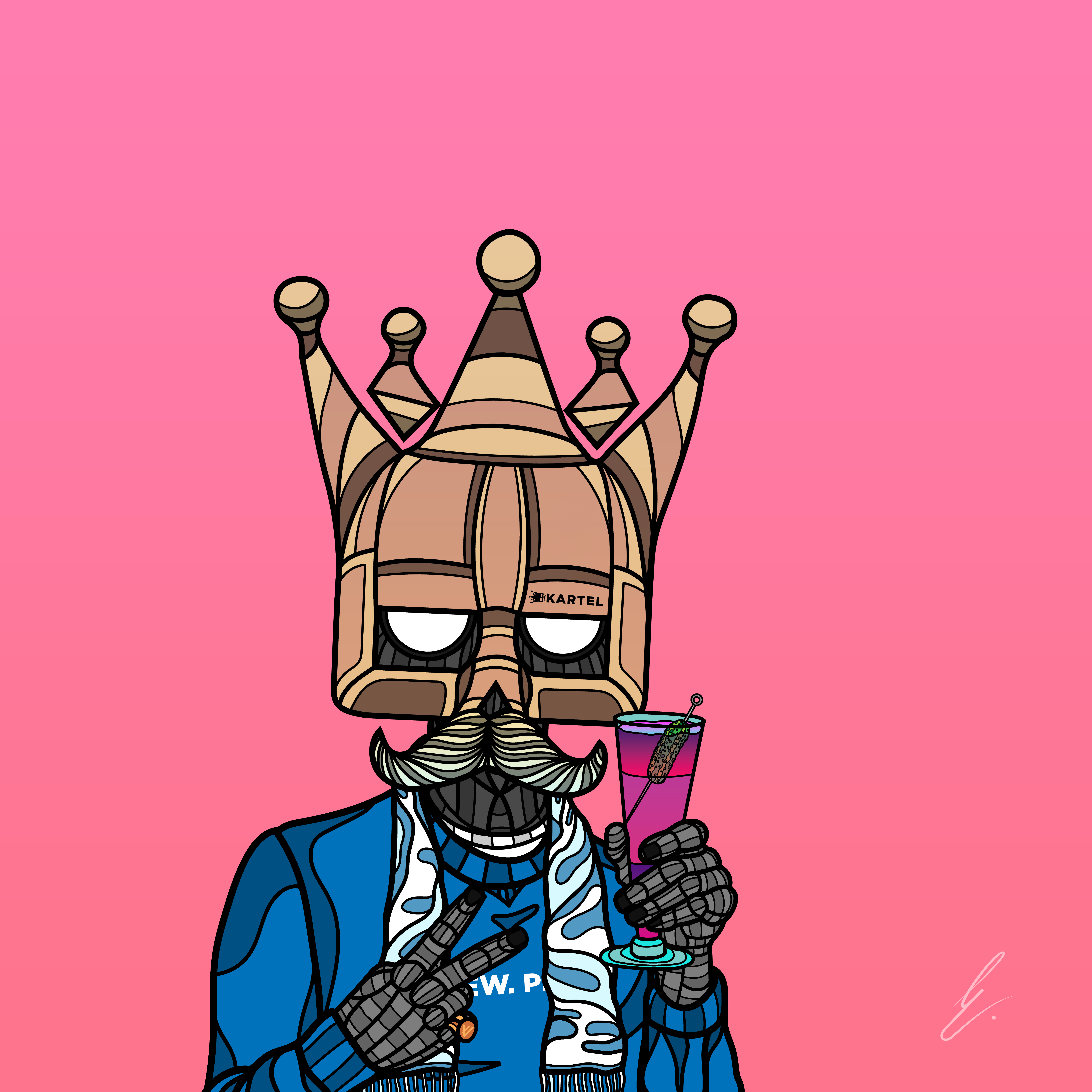 B-KARTEL: SQUADDIES #1948 NFT on Algorand