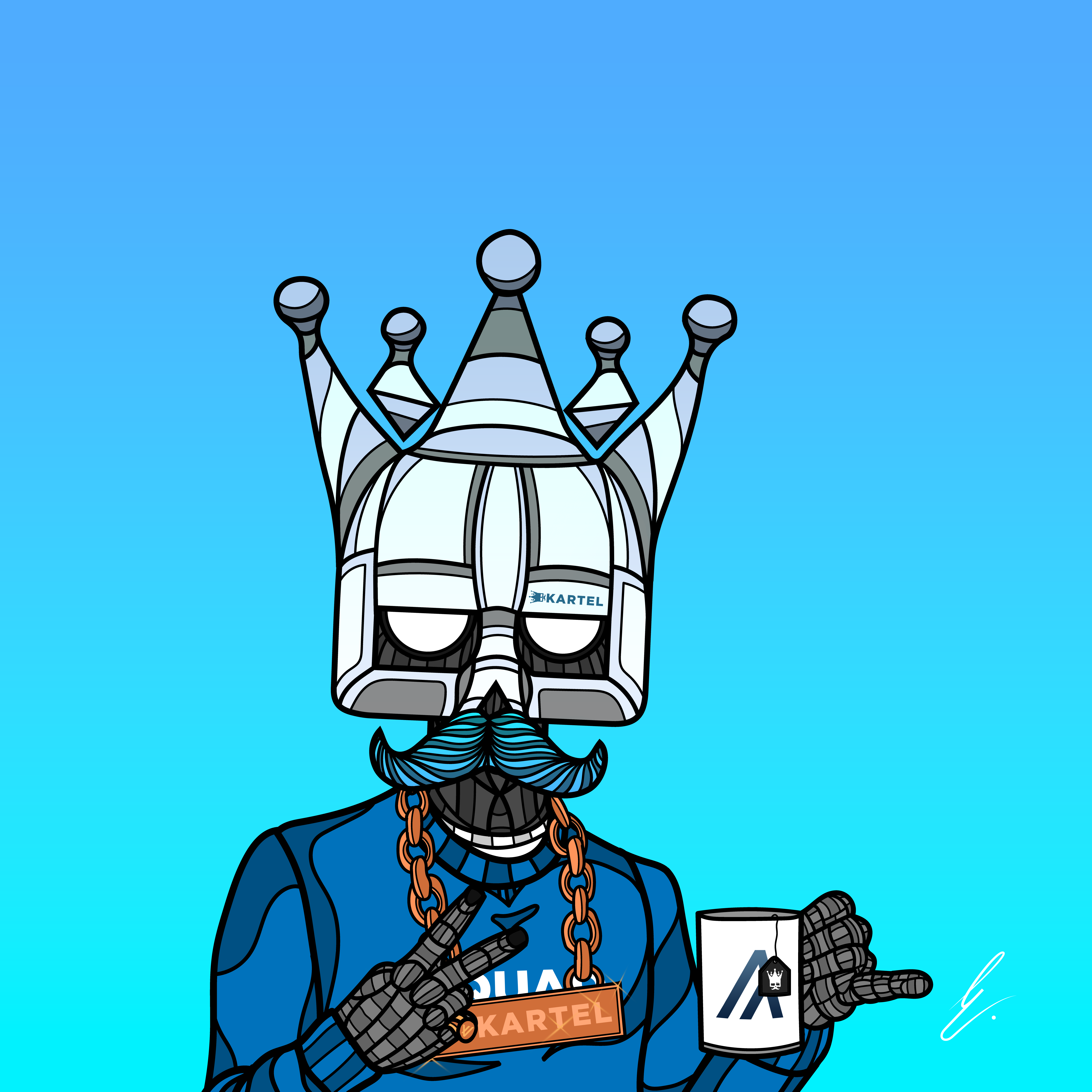 B-KARTEL: SQUADDIES #1957 NFT on Algorand