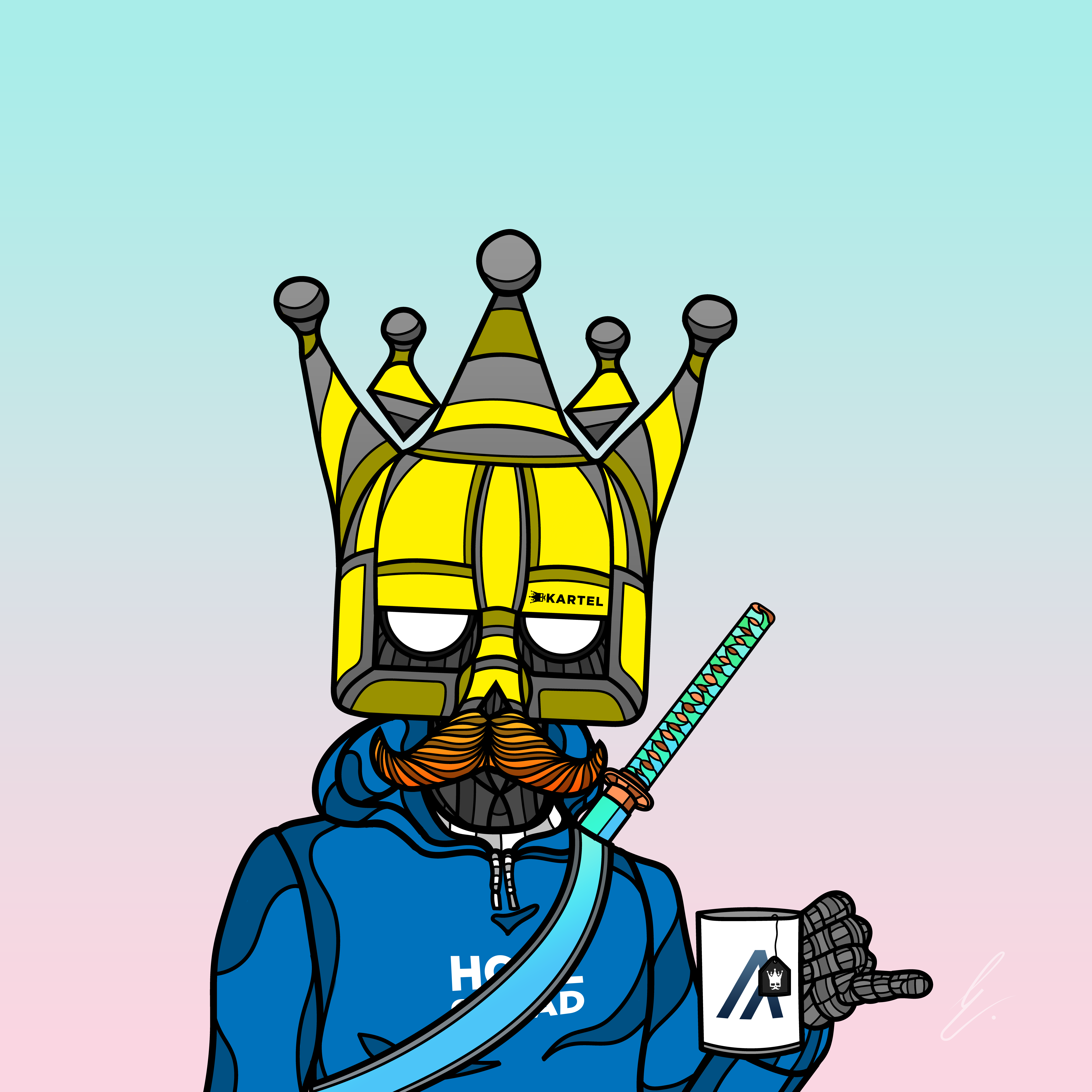 B-KARTEL: SQUADDIES #1962 NFT on Algorand