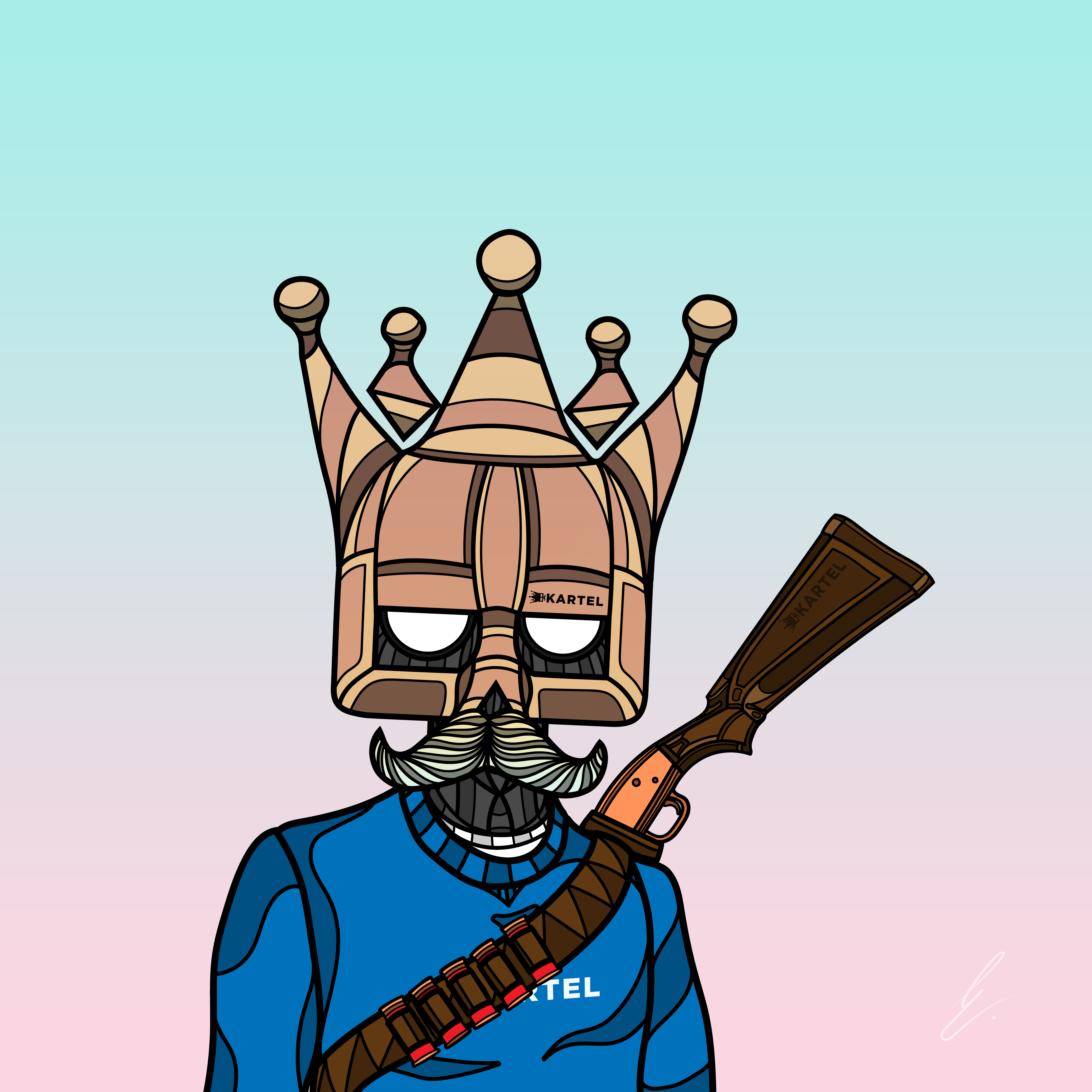 B-KARTEL: SQUADDIES #1966 NFT on Algorand