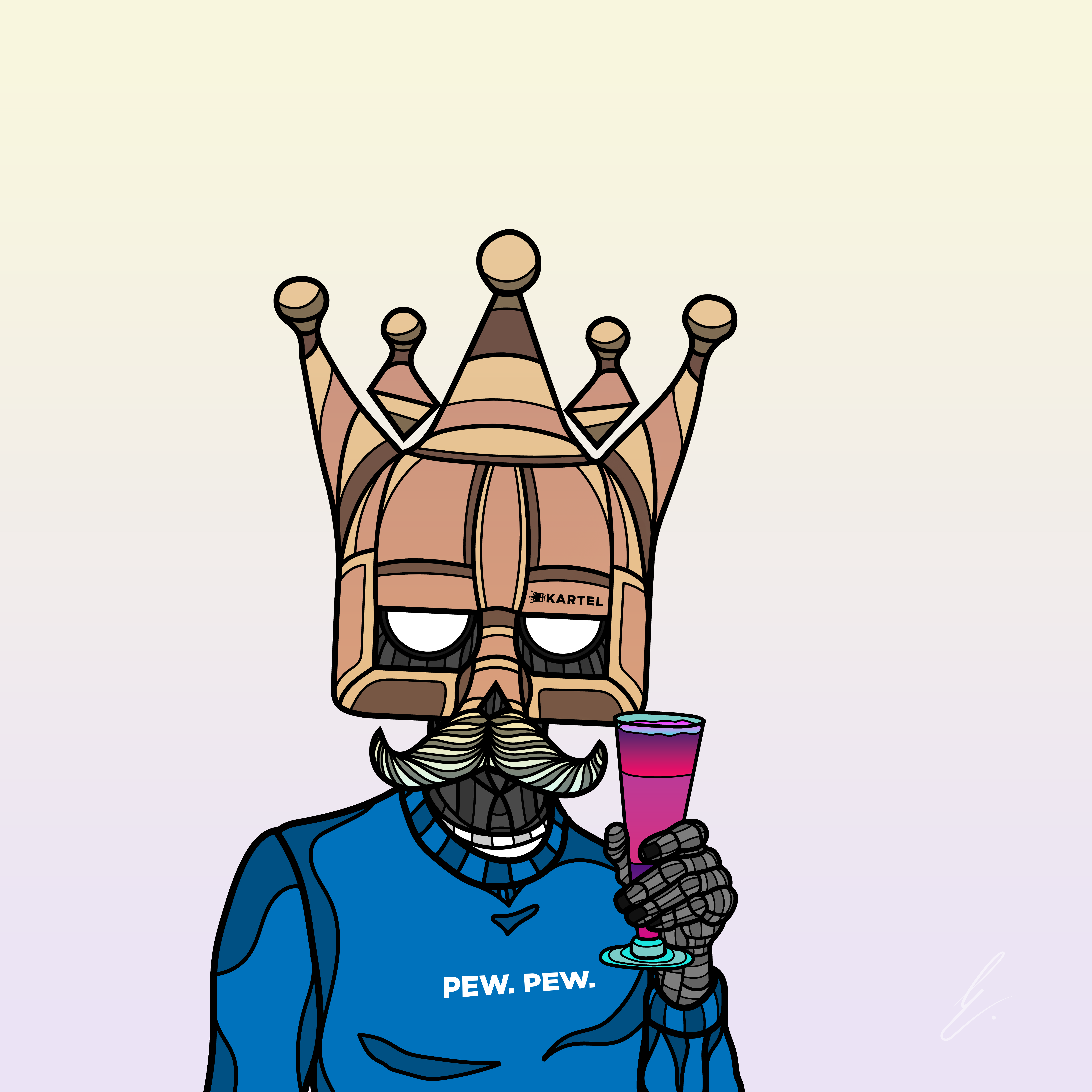 B-KARTEL: SQUADDIES #1975 NFT on Algorand