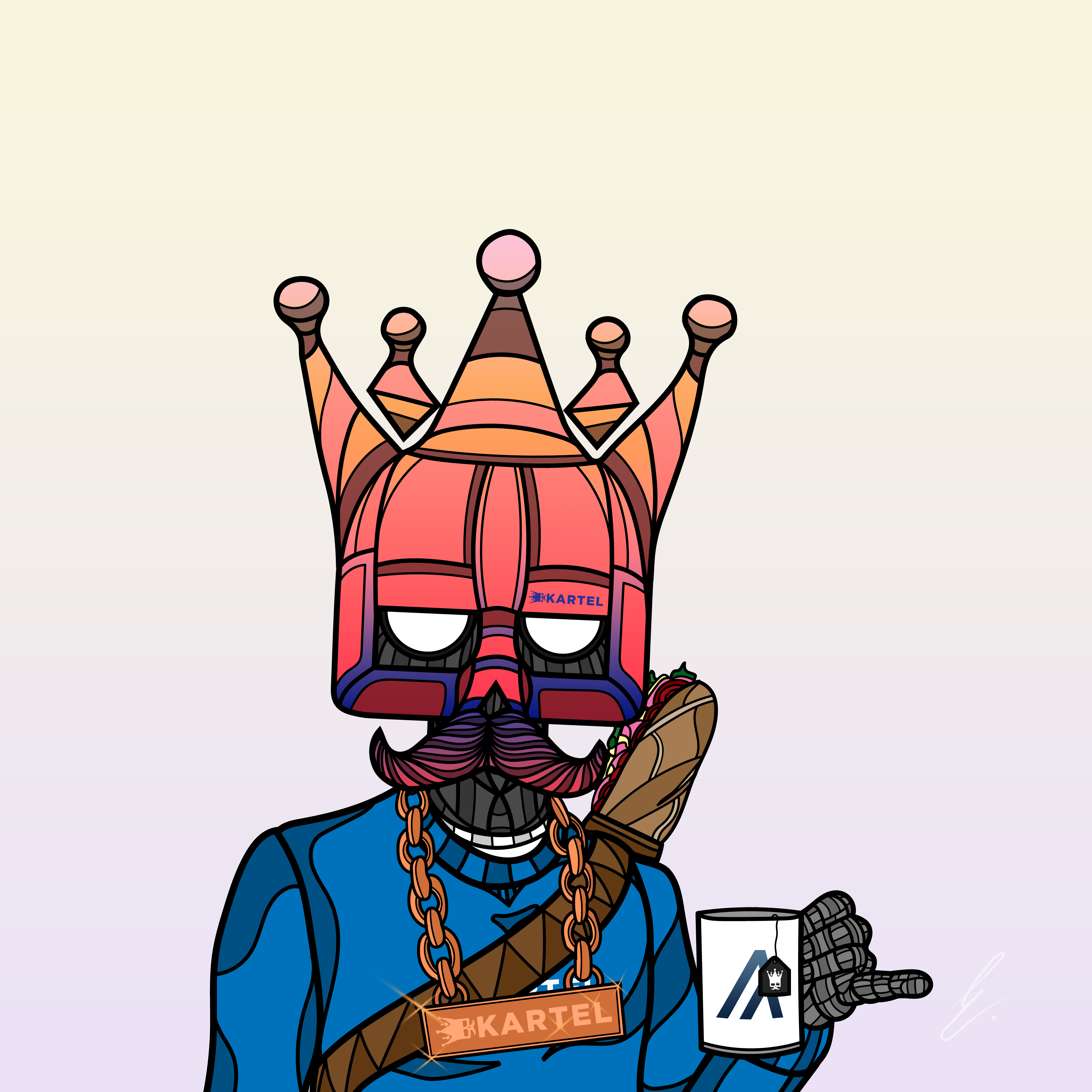 B-KARTEL: SQUADDIES #1981 NFT on Algorand