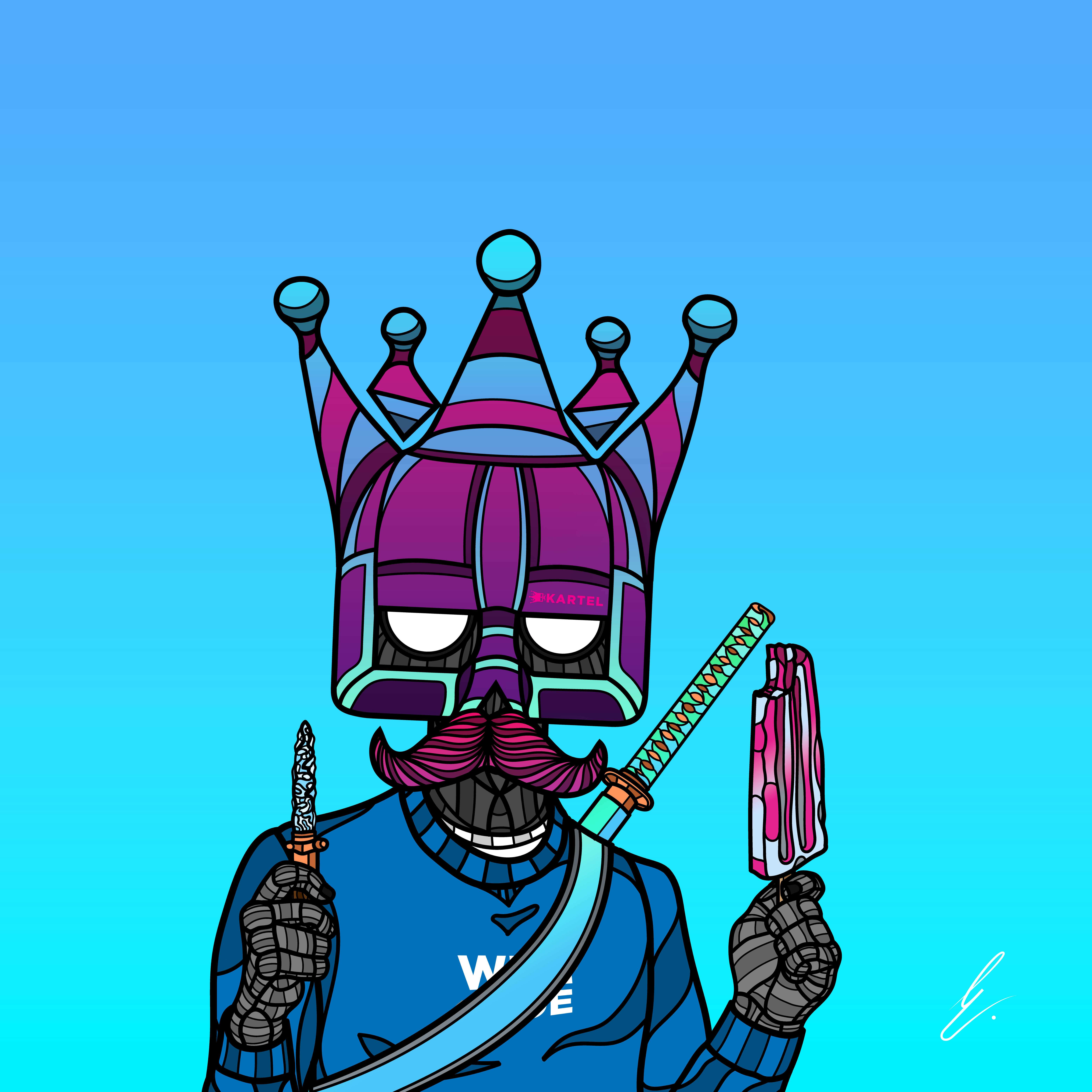 B-KARTEL: SQUADDIES #1990 NFT on Algorand