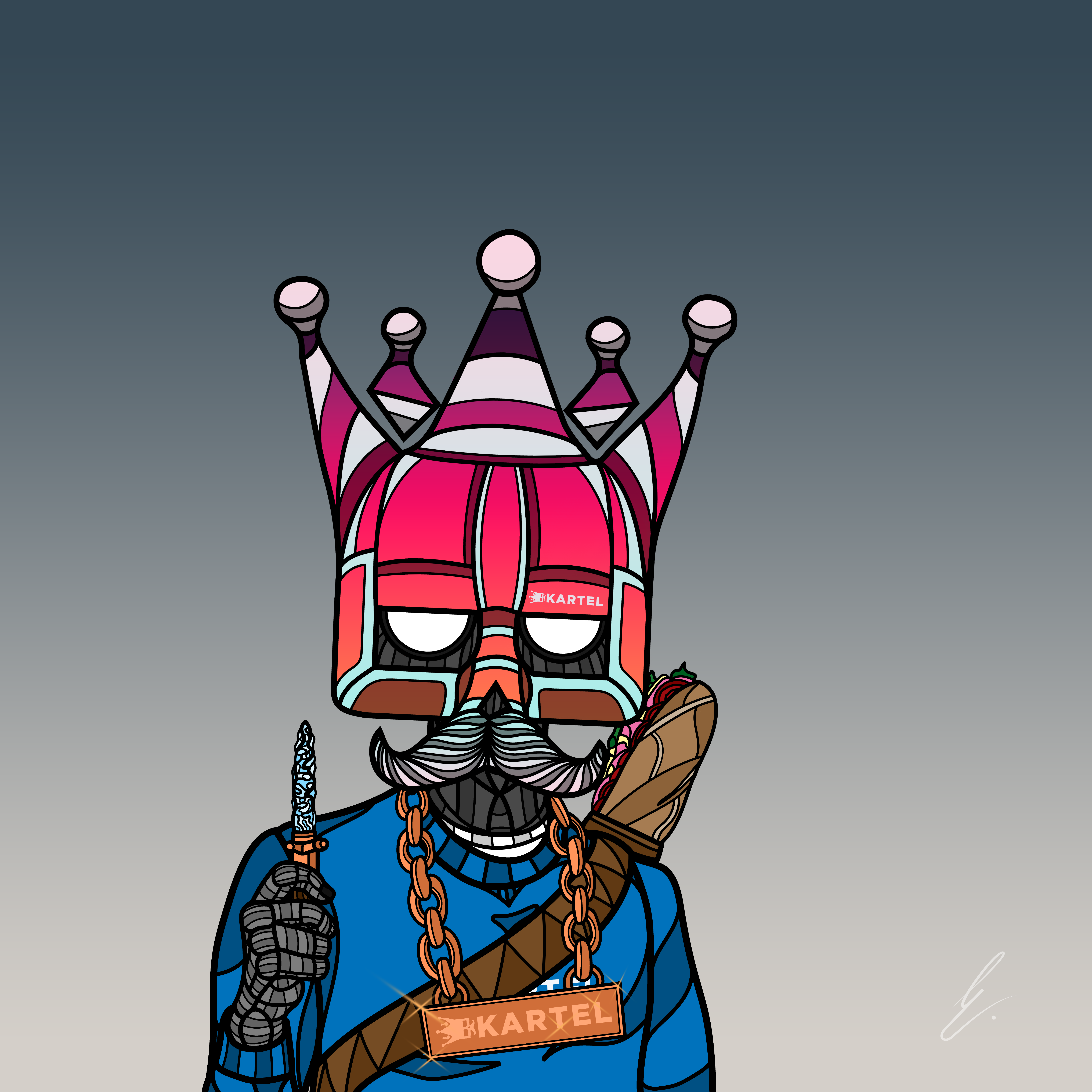 B-KARTEL: SQUADDIES #1995 NFT on Algorand