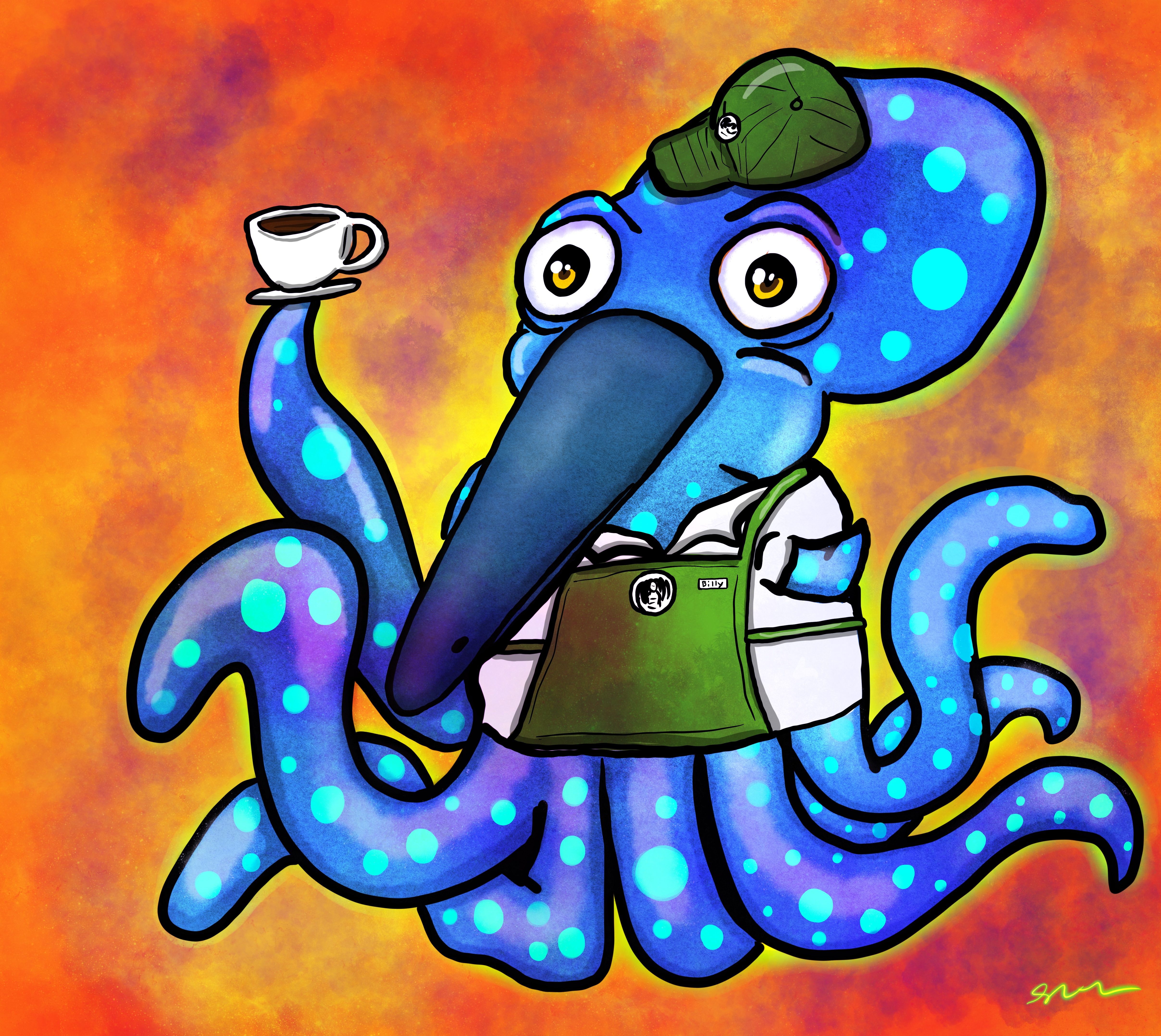 Cubby Octo Barista