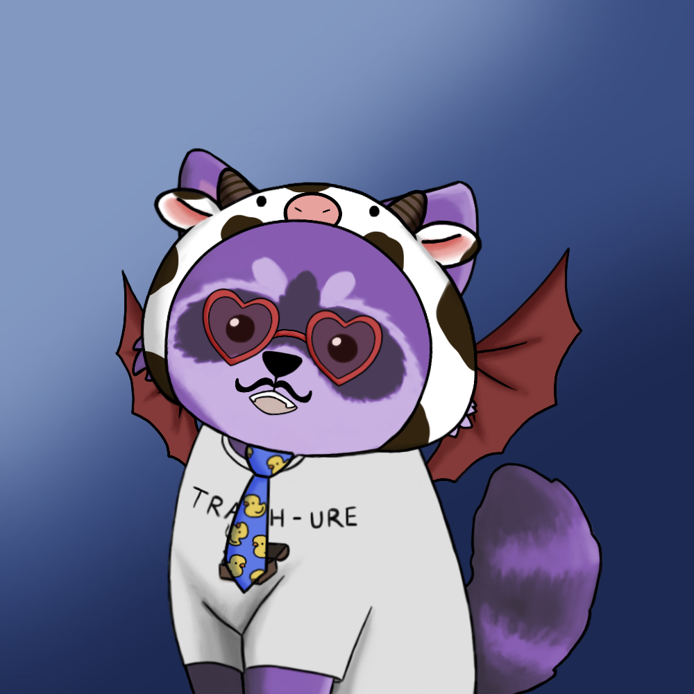 Raccoon #972 NFT on Algorand