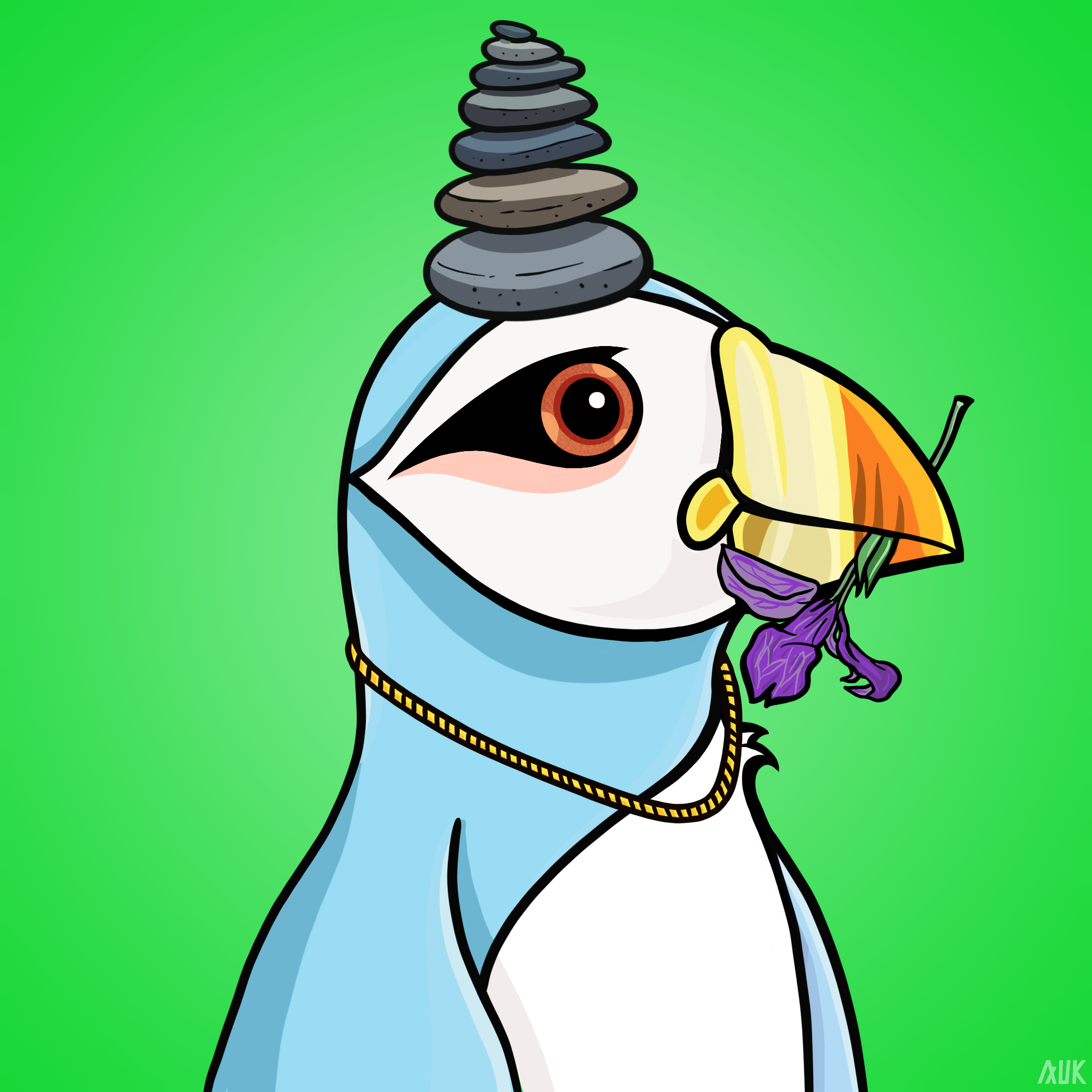 Poppin Puffins #7236 NFT on Algorand