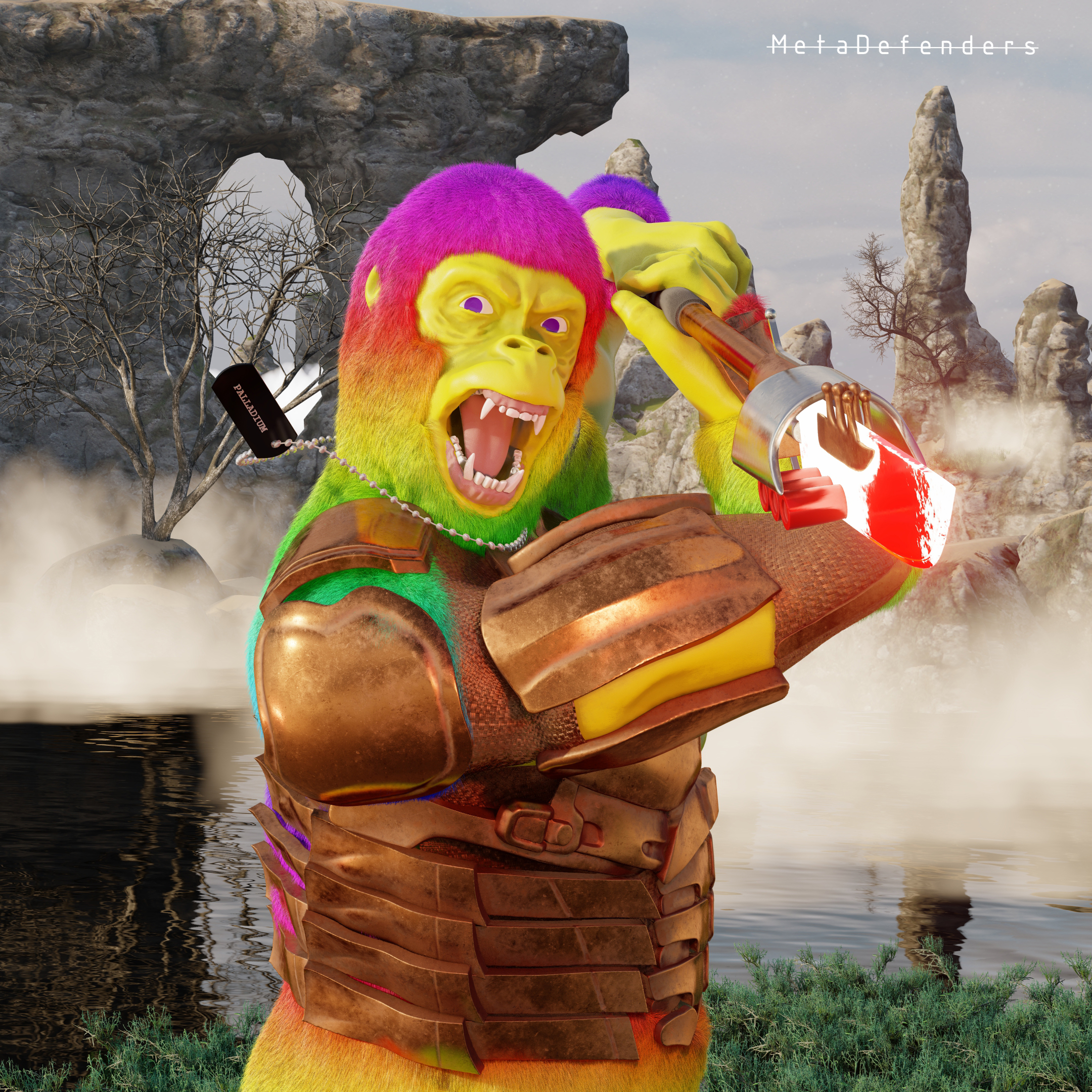 MetaDefender#75 NFT on Algorand