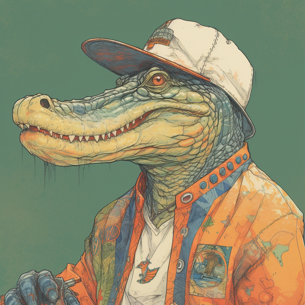The Algogators #119  NFT on Algorand