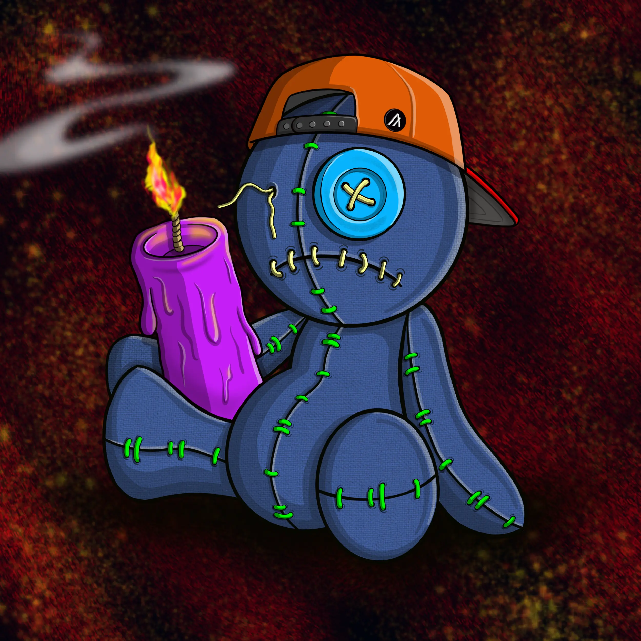 Trippy Stitch #307 NFT on Algorand