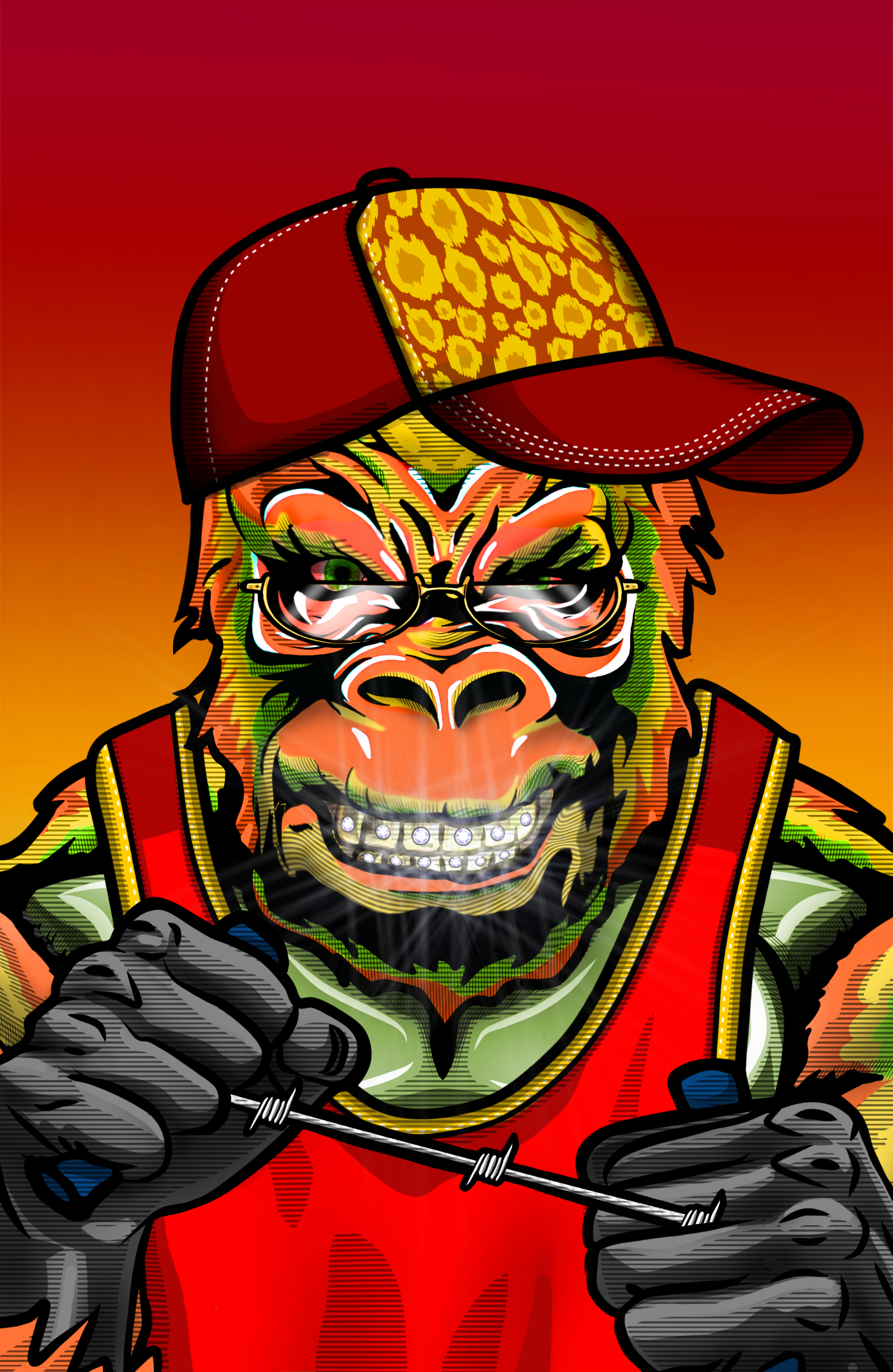 Gangster Gorilla 683 NFT on Algorand