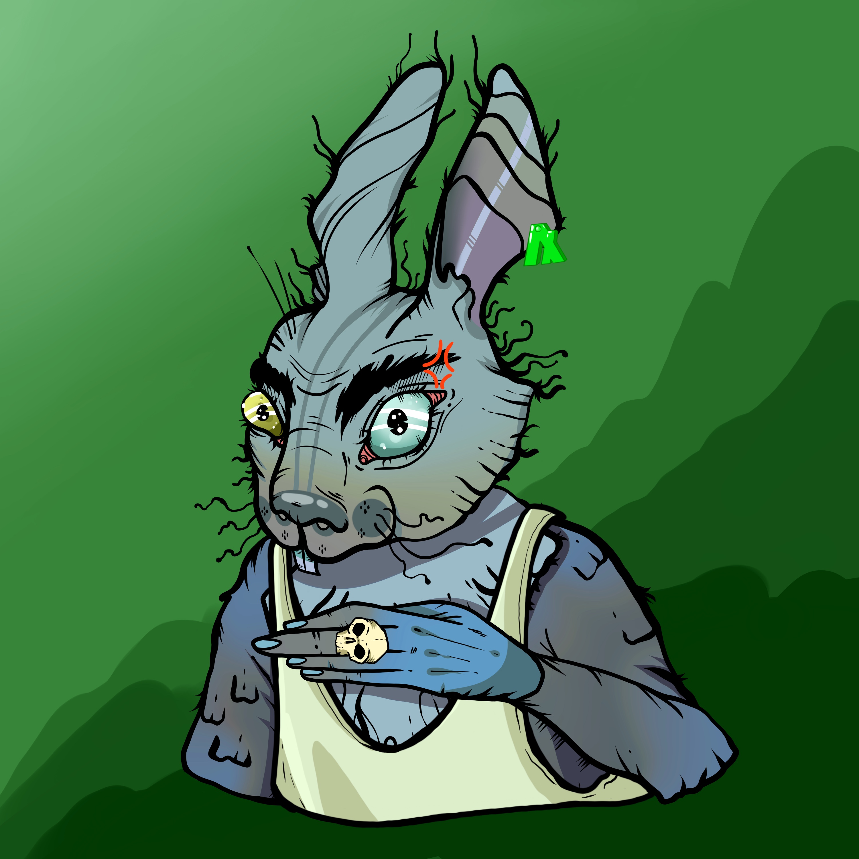 Cunning Bunny 018 NFT on Algorand