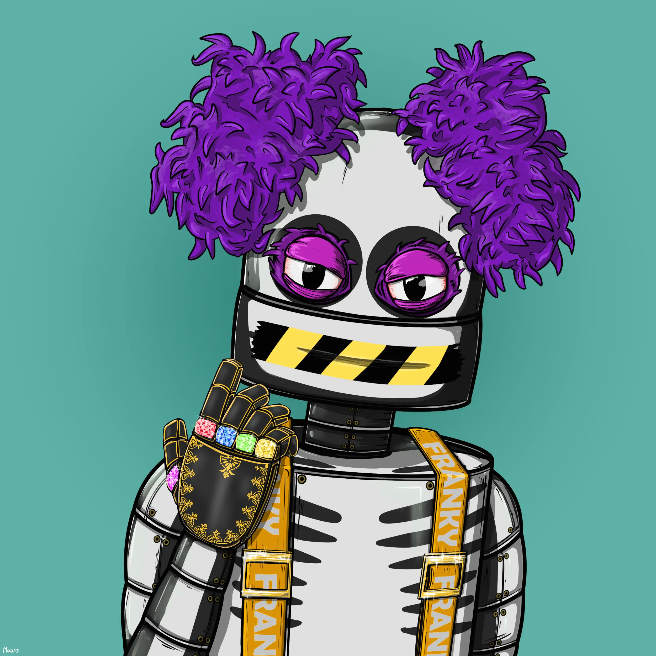 Mental Marvin #2795 NFT on Algorand