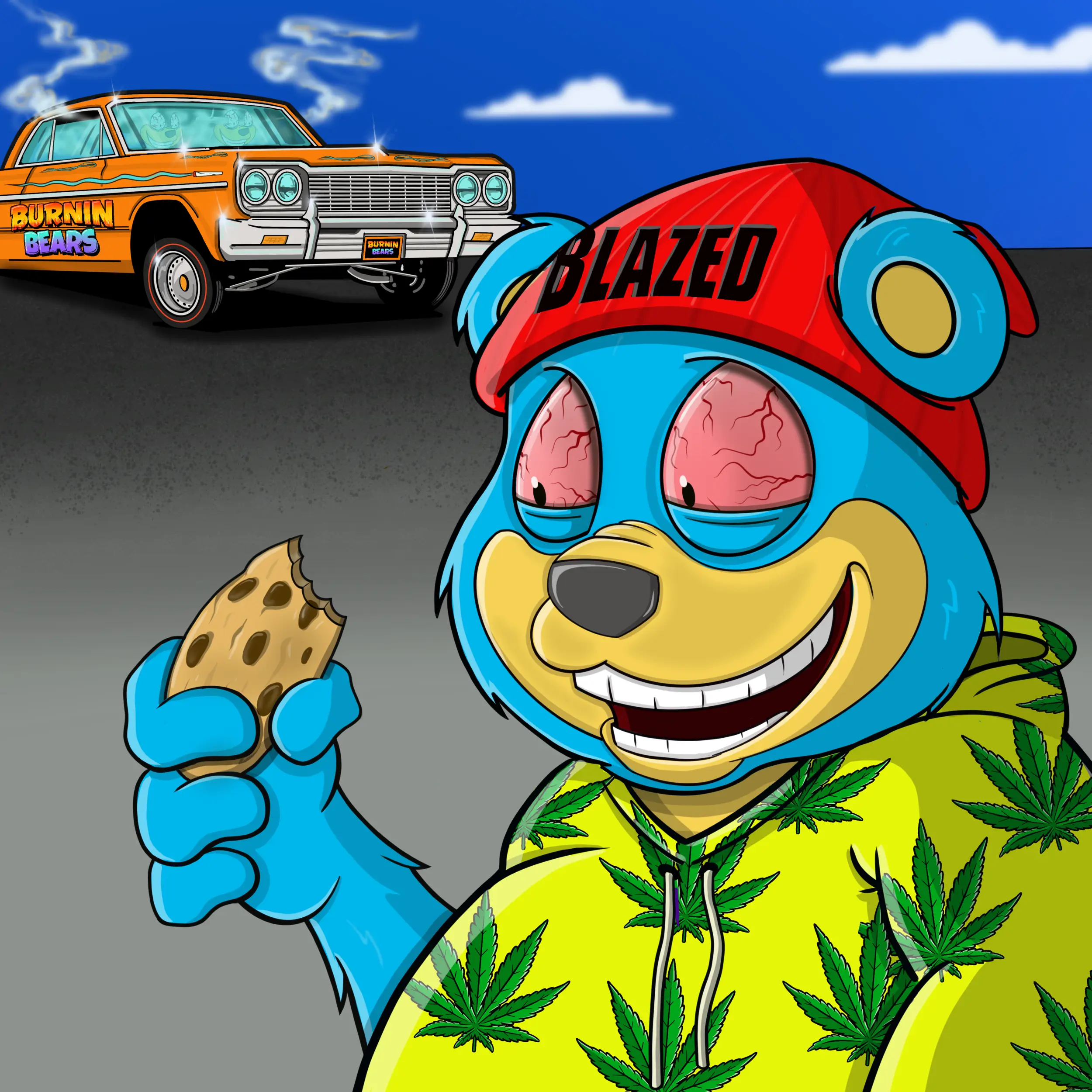 Burnin Bears #281 NFT on Algorand