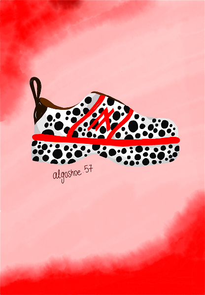 AlgoShoe57 Red Dalmatian