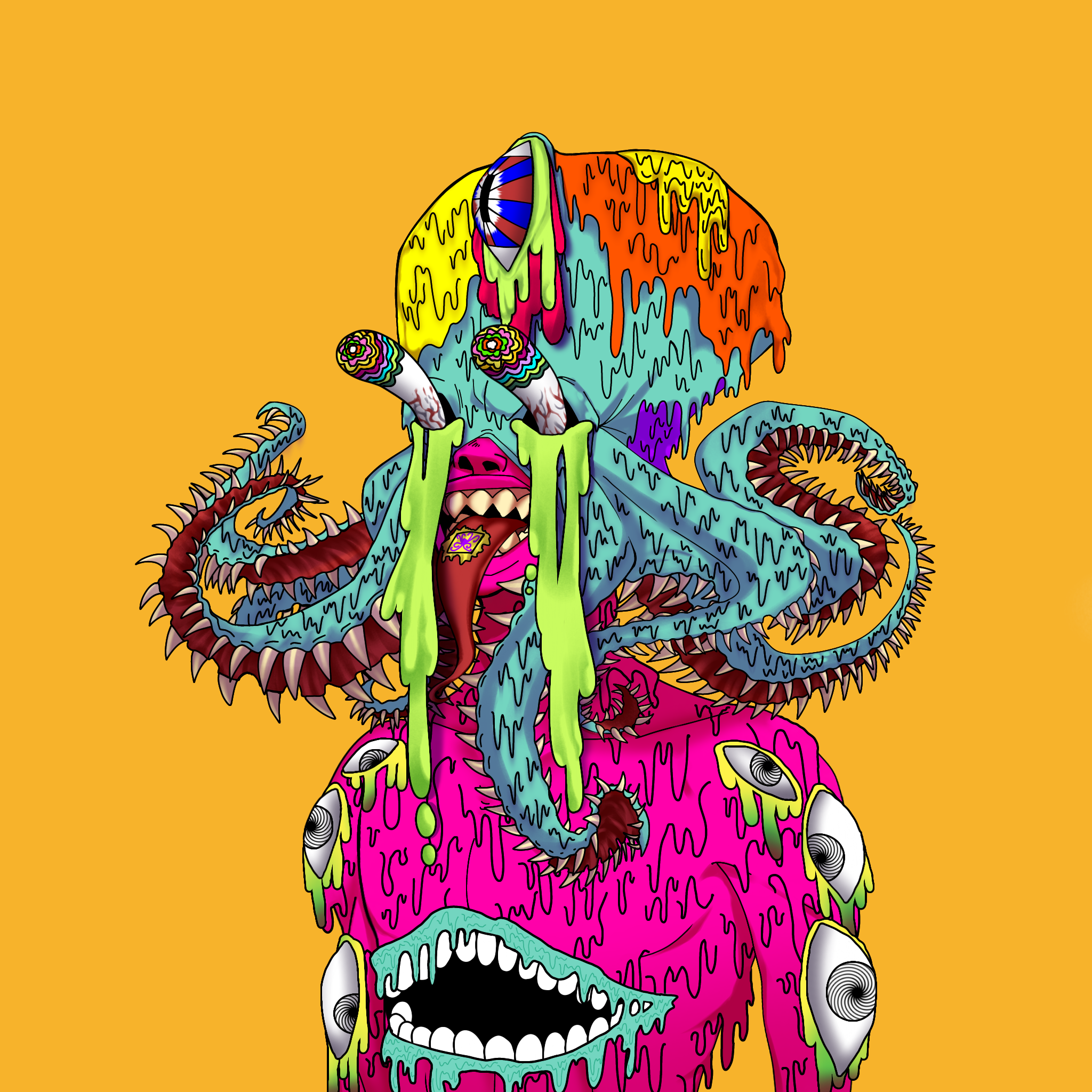 AlgOctopus 126 - Type II NFT on Algorand