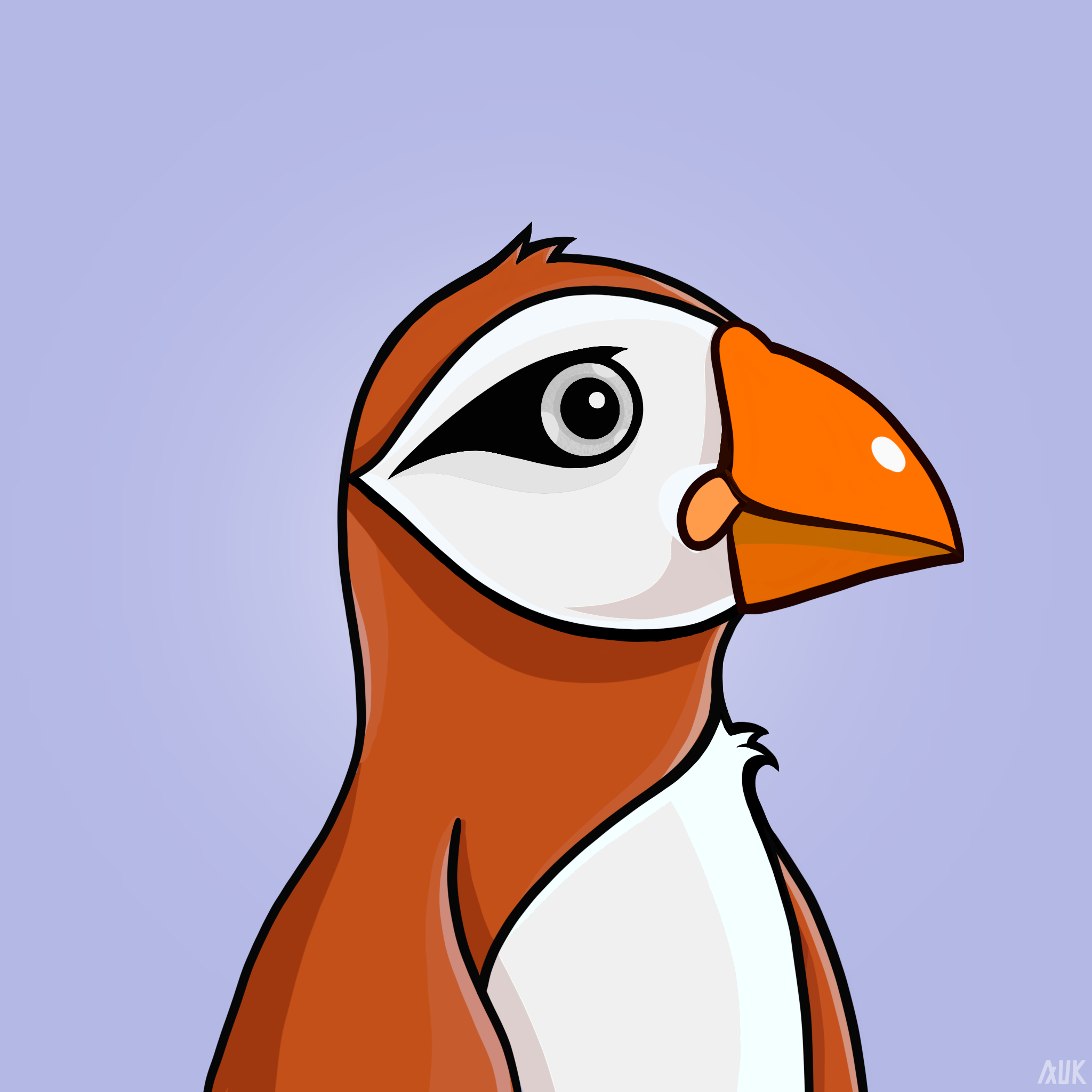 Poppin Puffins #4557 NFT on Algorand