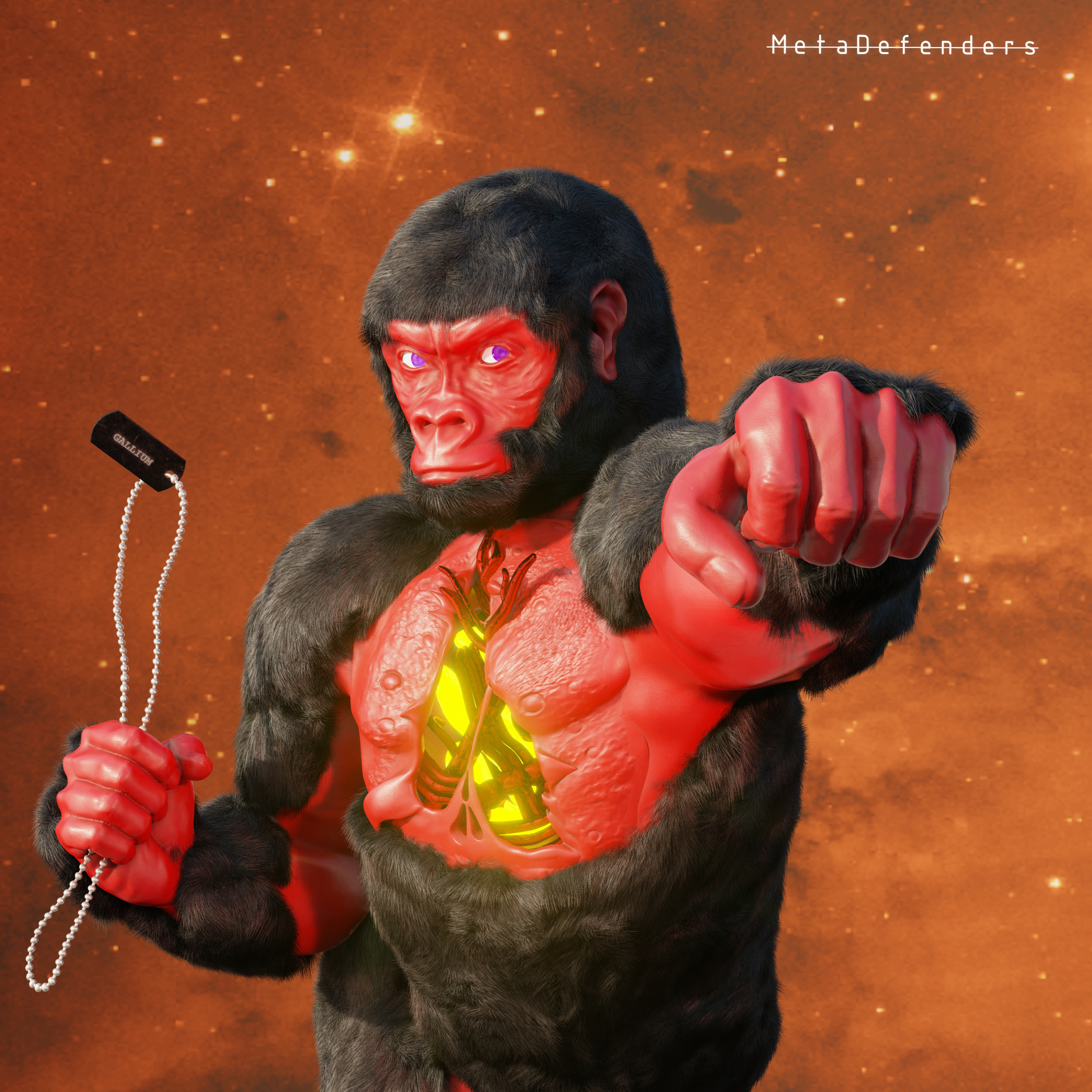 MetaDefender#38 NFT on Algorand