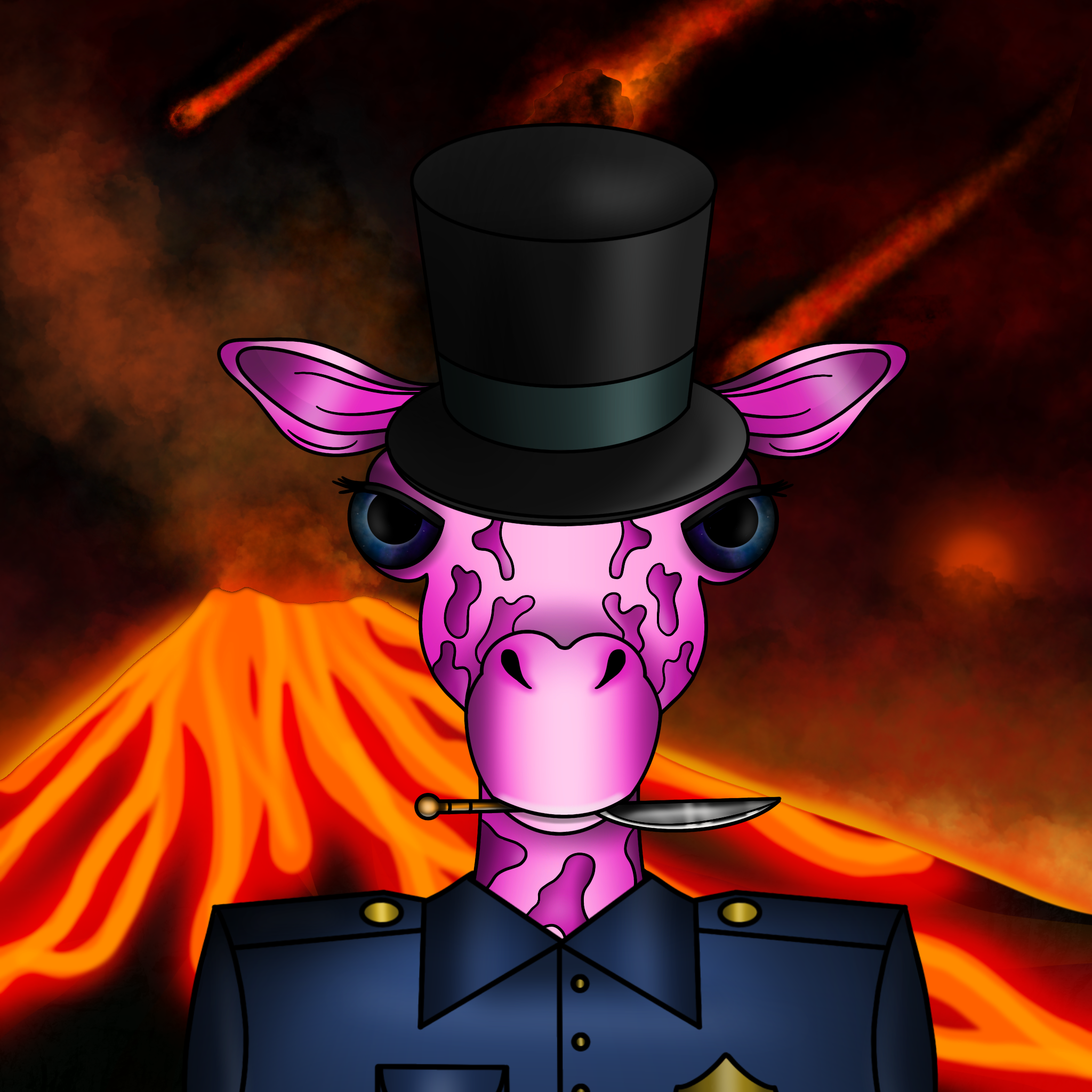 Cool Giraffe Gen2 #310 NFT on Algorand