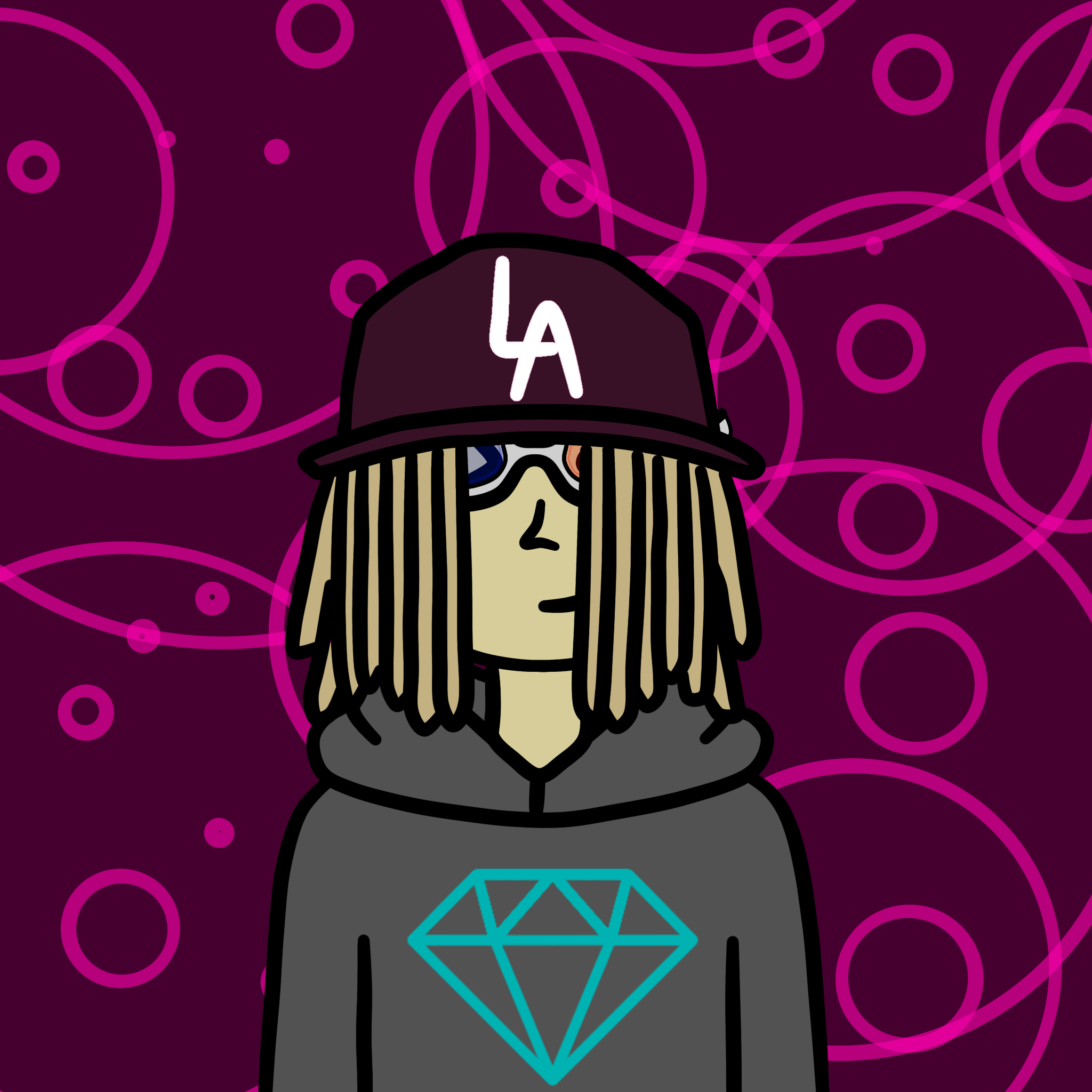 Doodle Thug 1625 NFT on Algorand