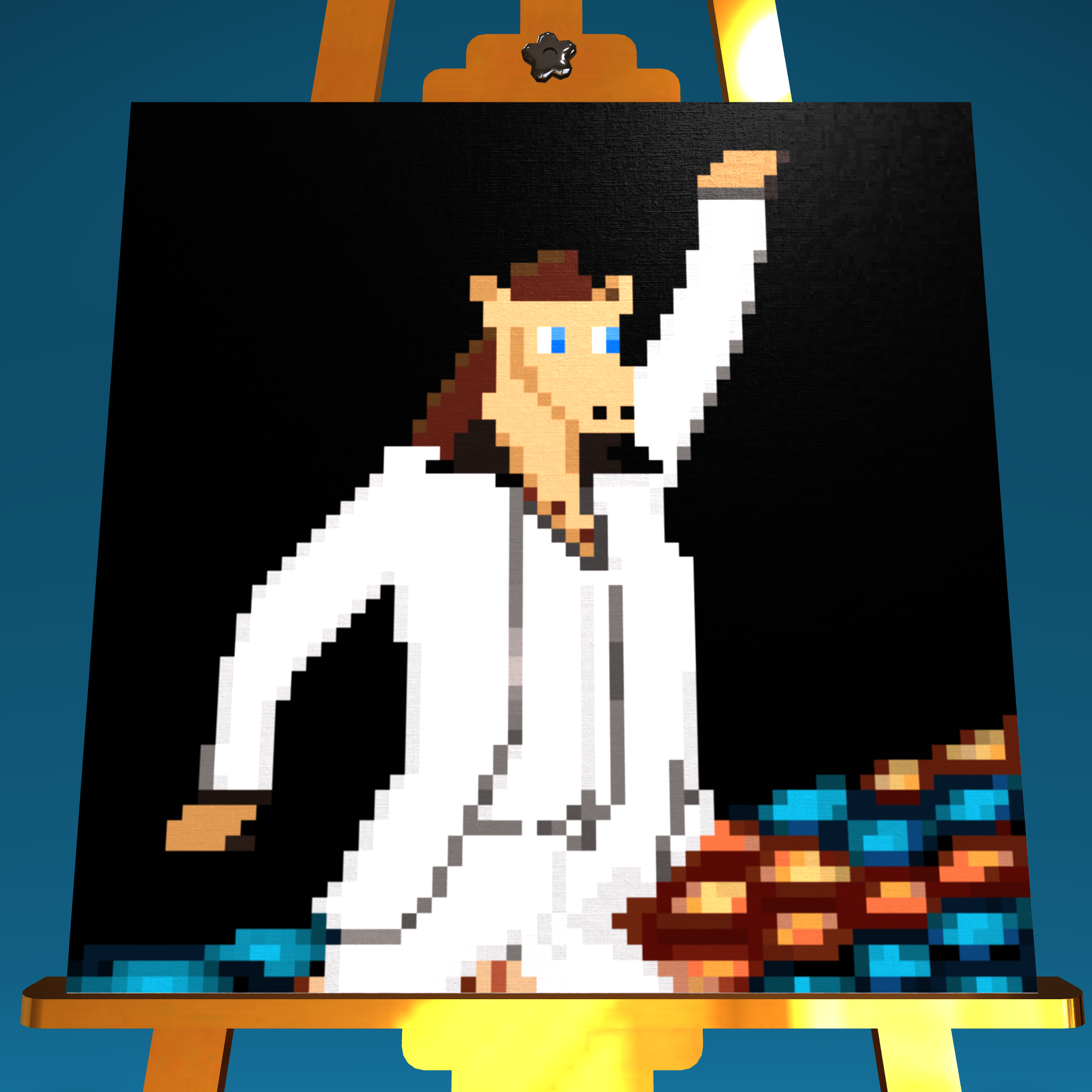 Art School Painting #530 NFT on Algorand