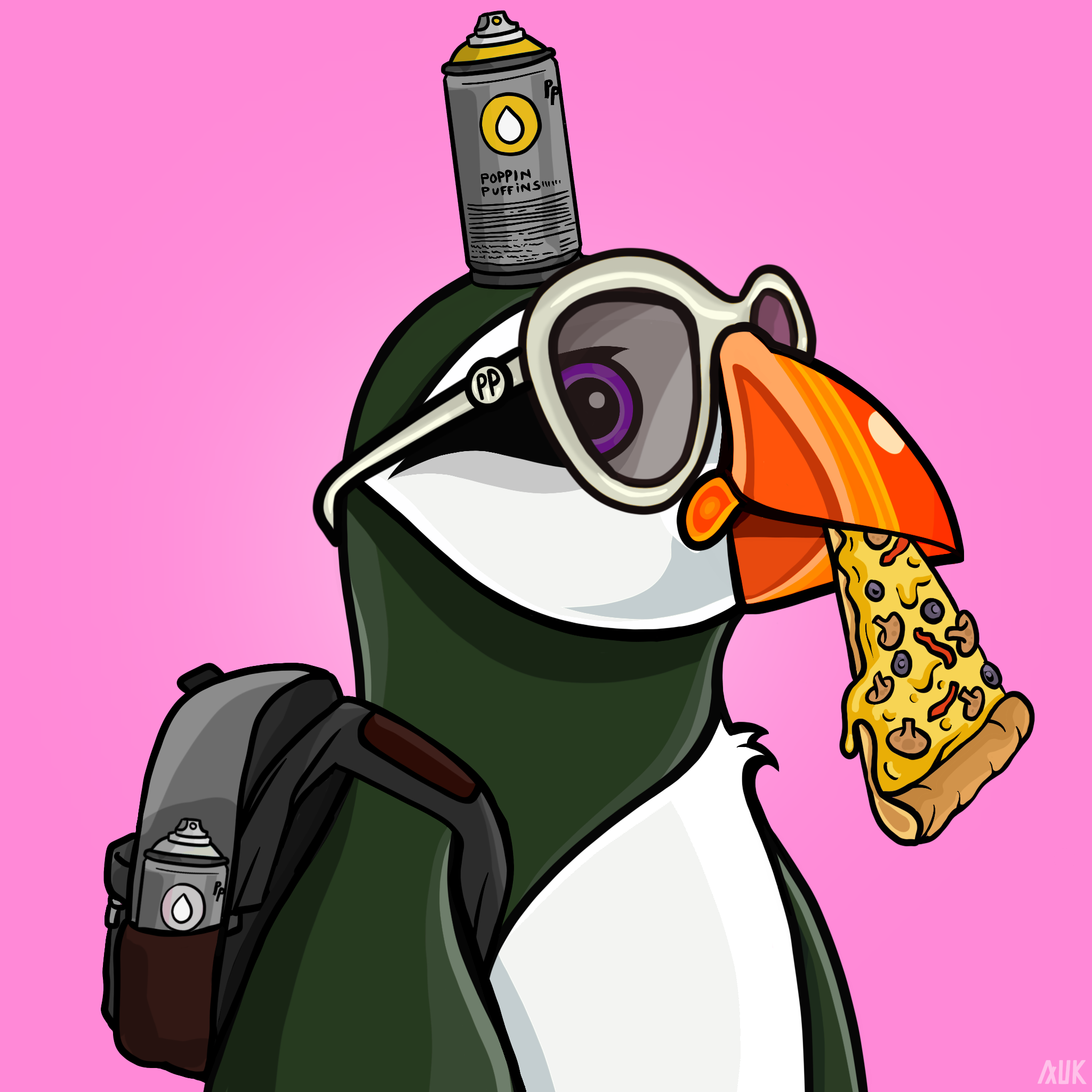 Poppin Puffins #5319 NFT on Algorand