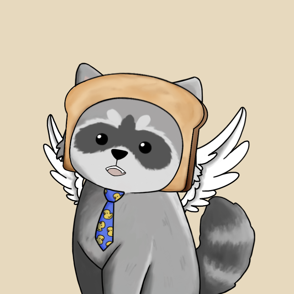 Raccoon #758 NFT on Algorand