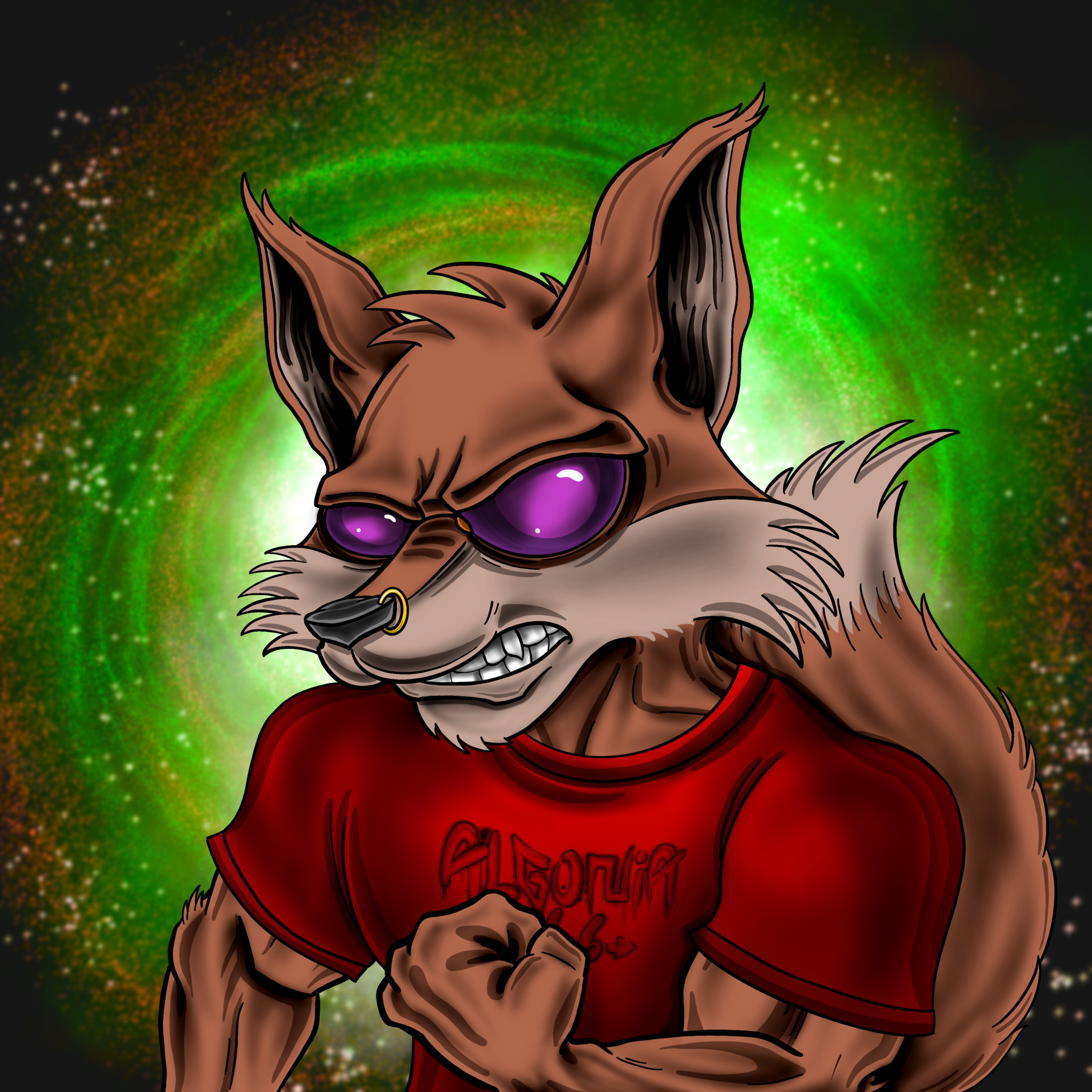 AlgoFoxCREW #107 NFT on Algorand