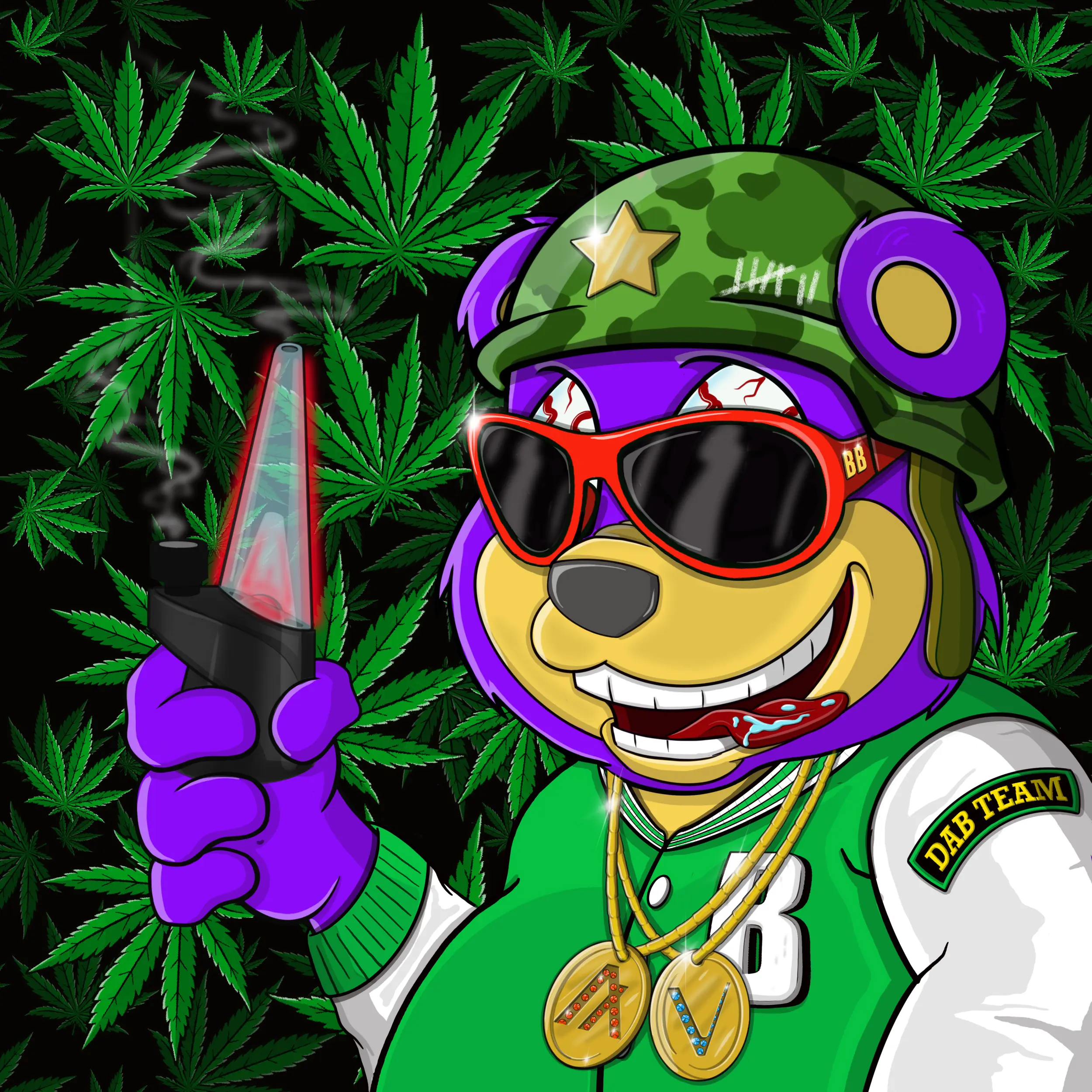 Burnin Bears #727 NFT on Algorand