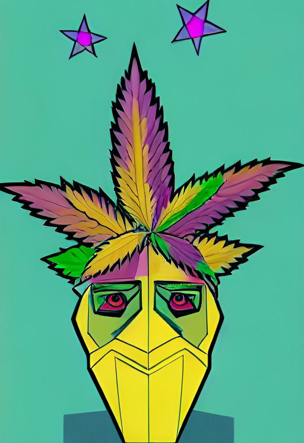 An image of AI Pothead #5