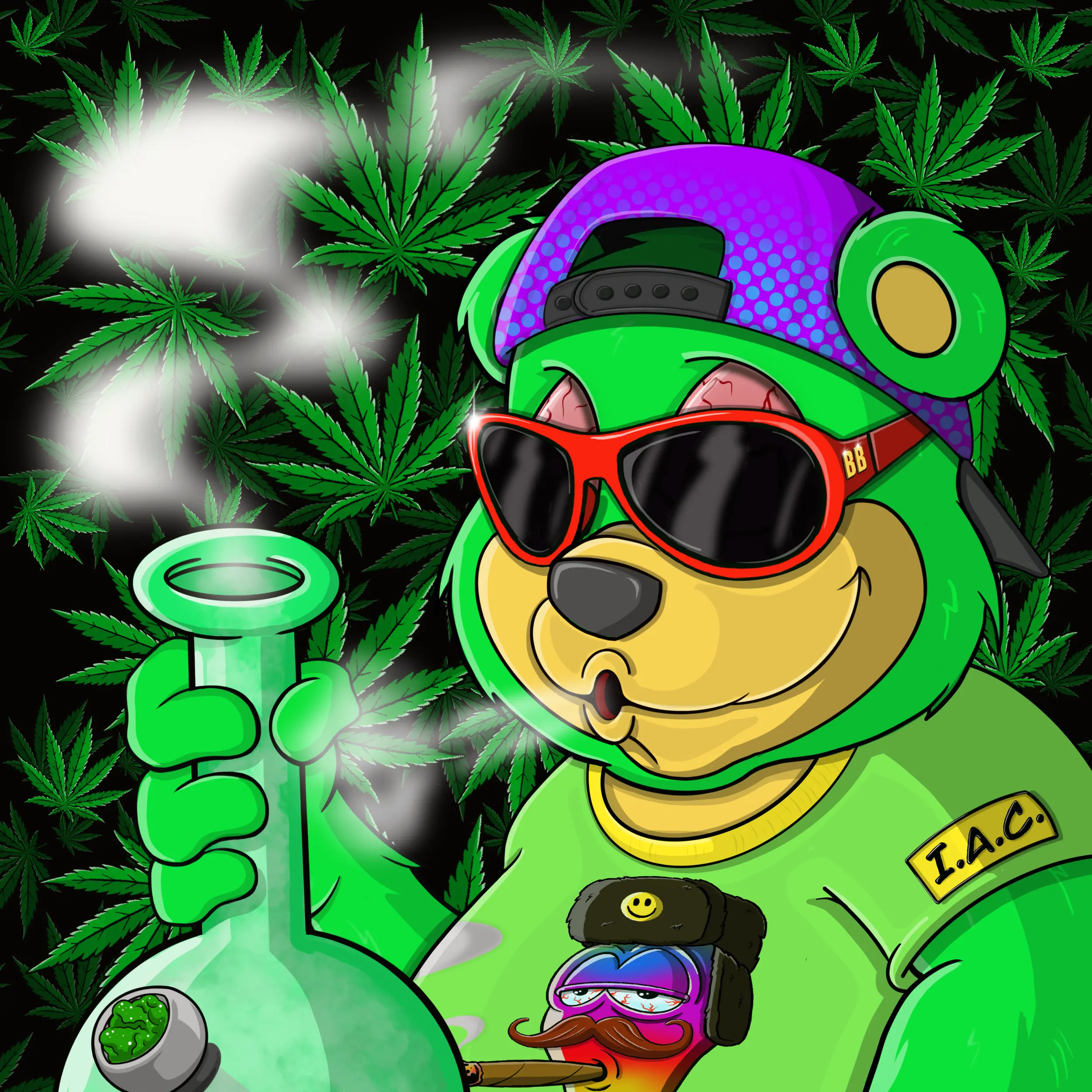 Burnin Bears #759 NFT on Algorand