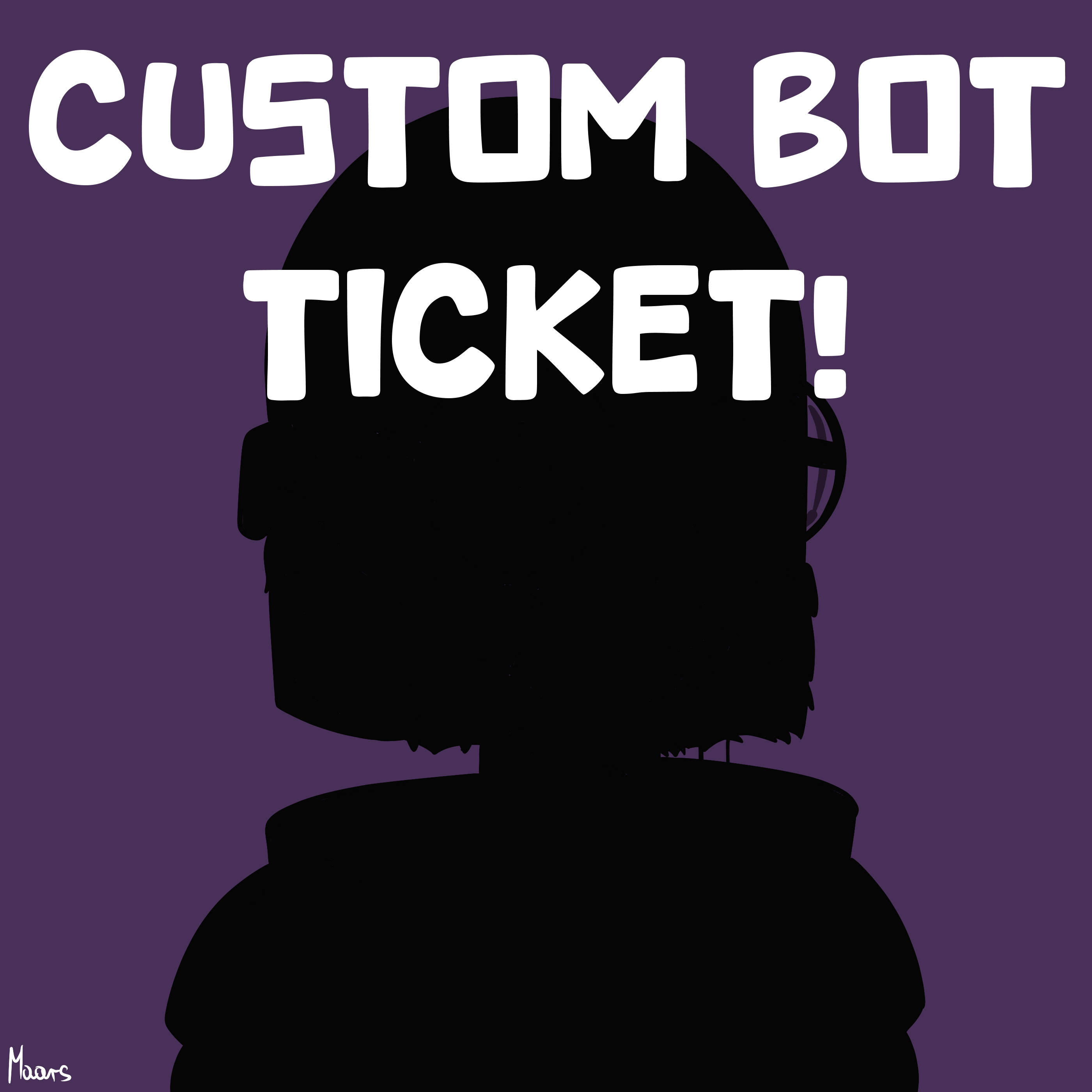 Custom Bot Ticket NFT on Algorand