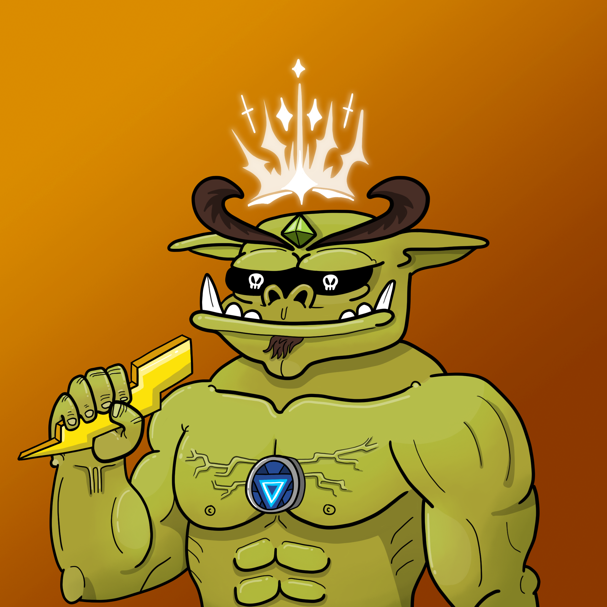 OOZNORK 105 NFT on Algorand