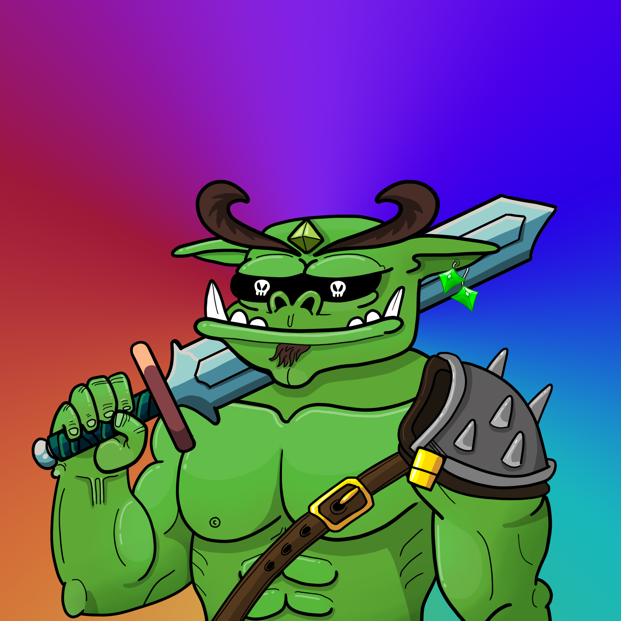 OOZNORK 110 NFT on Algorand