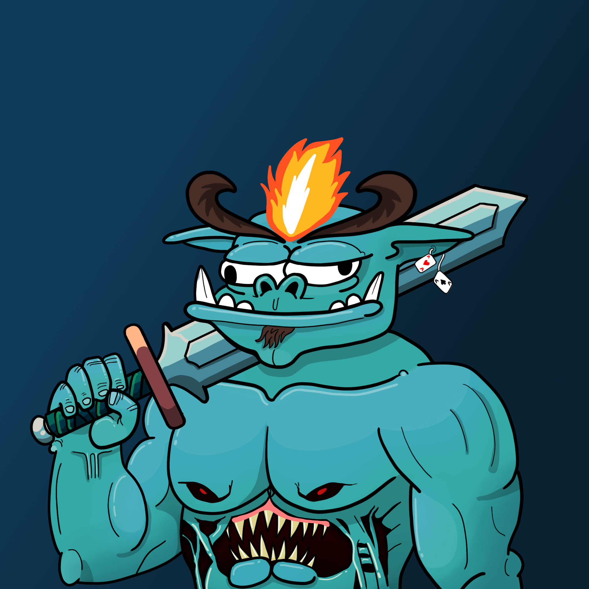 OOZNORK 117 NFT on Algorand