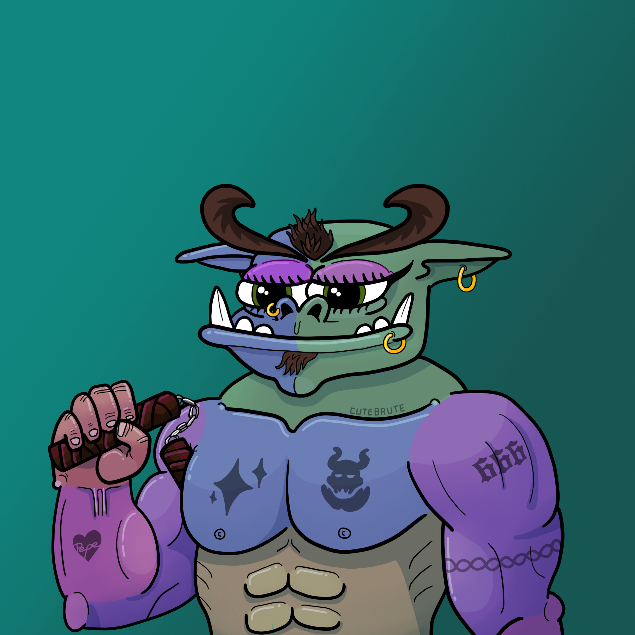 OOZNORK 166 NFT on Algorand