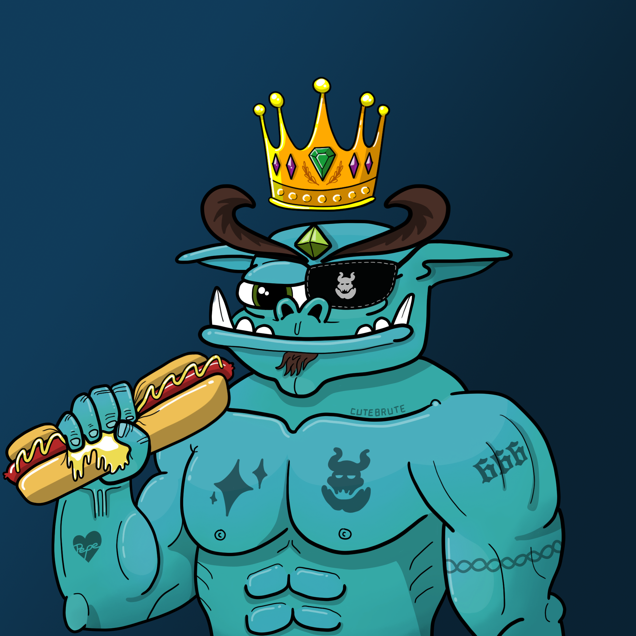 OOZNORK 518 NFT on Algorand